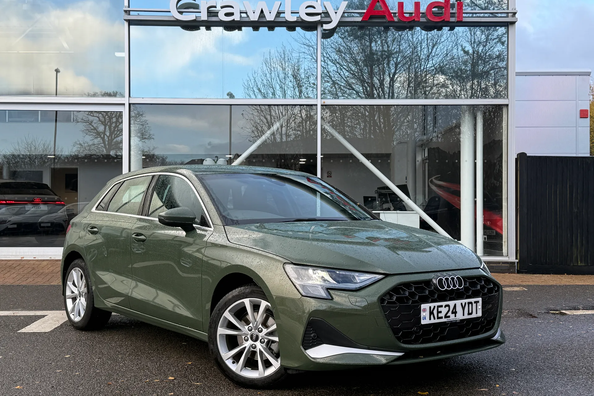 Audi A3 focused image