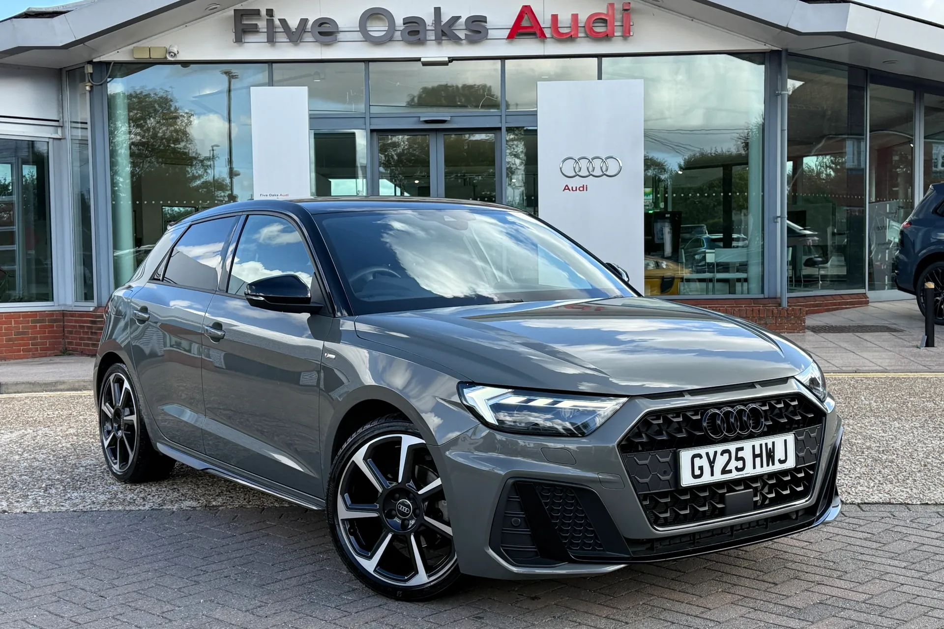 Audi A1 focused image