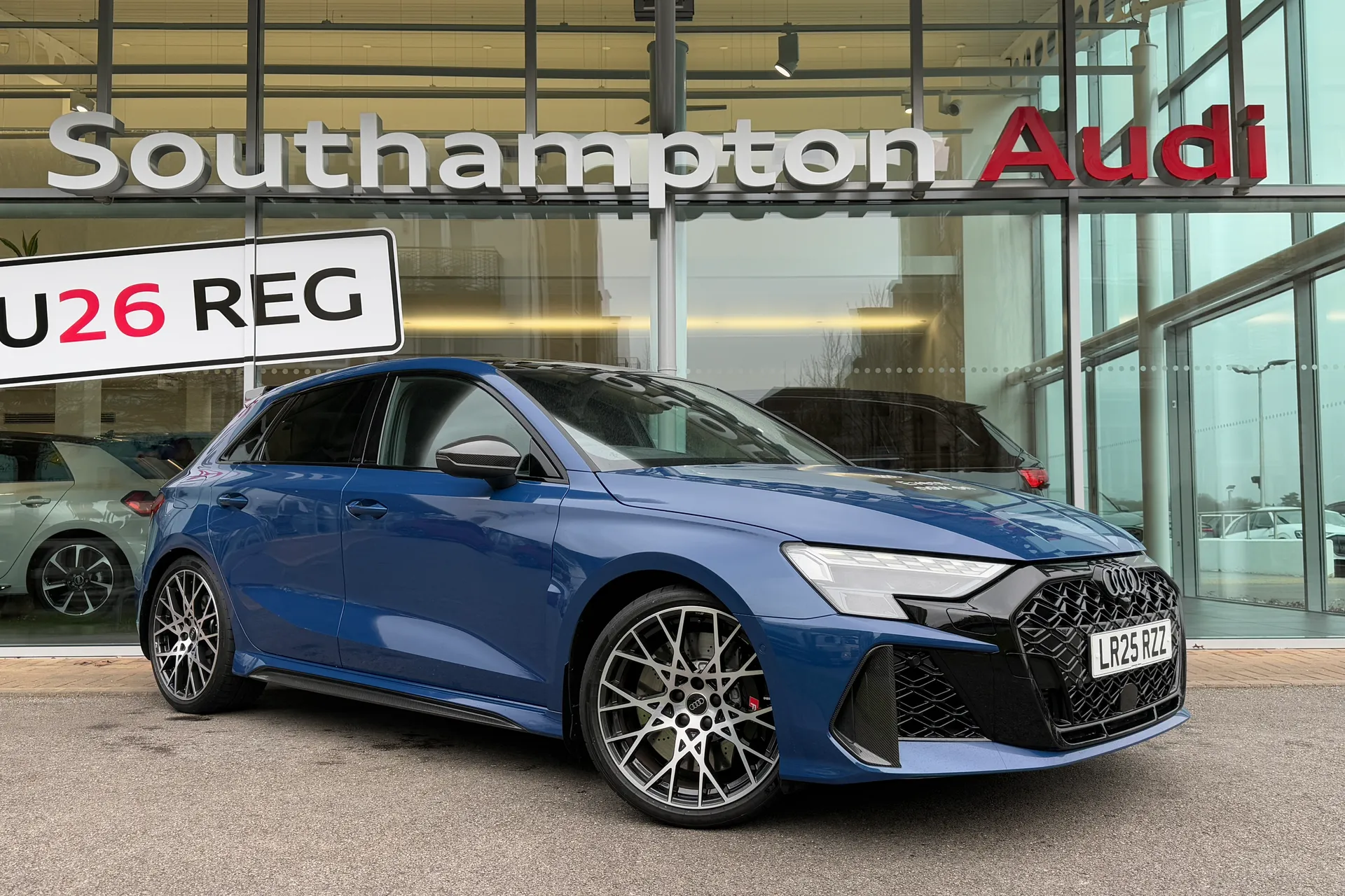 Audi RS3 focused image