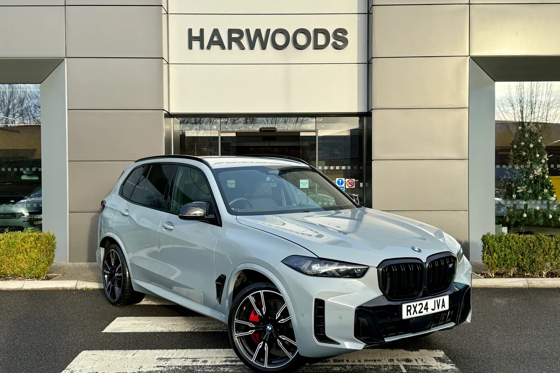 BMW X5 focused image