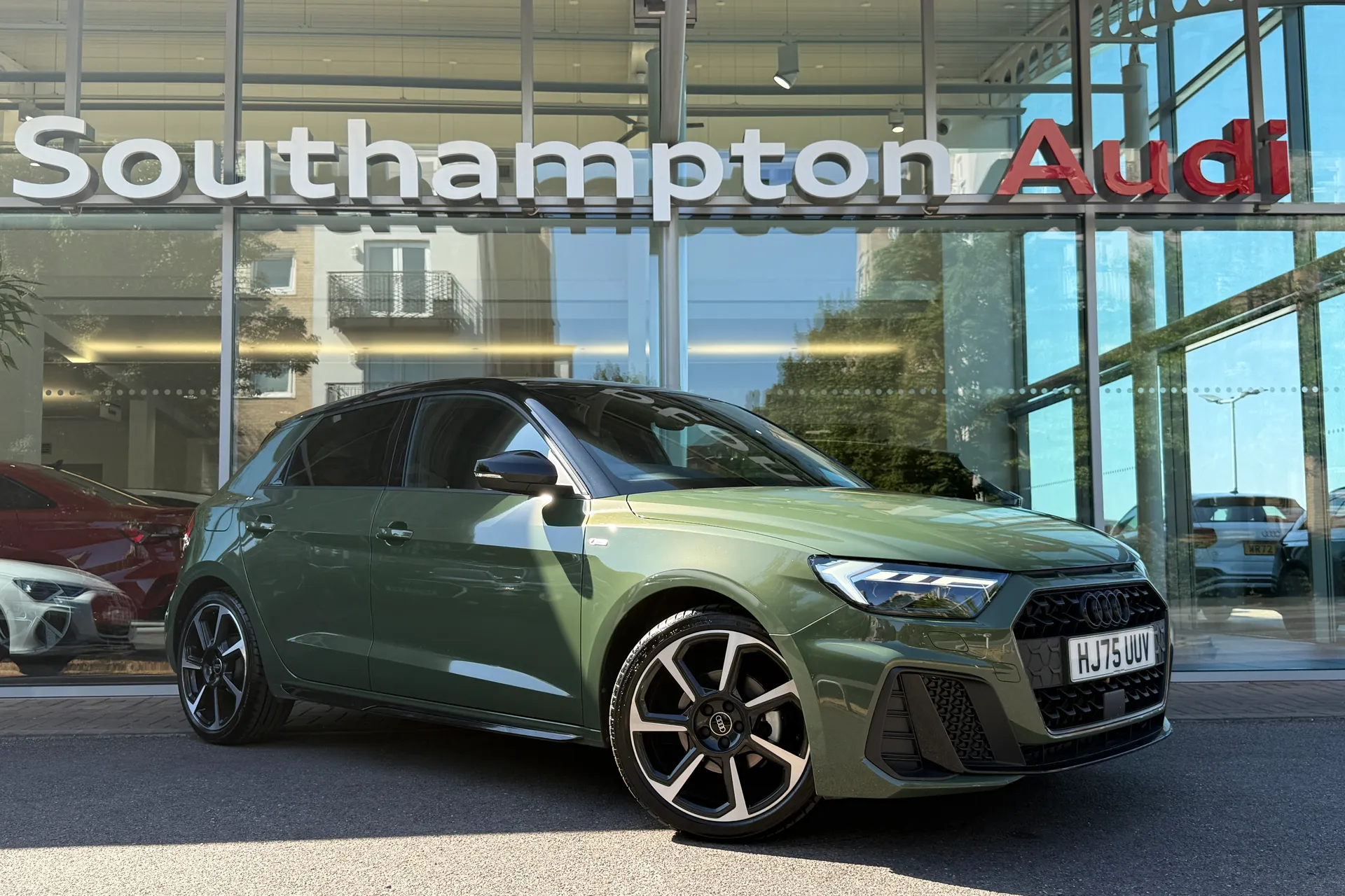 Audi A1 focused image