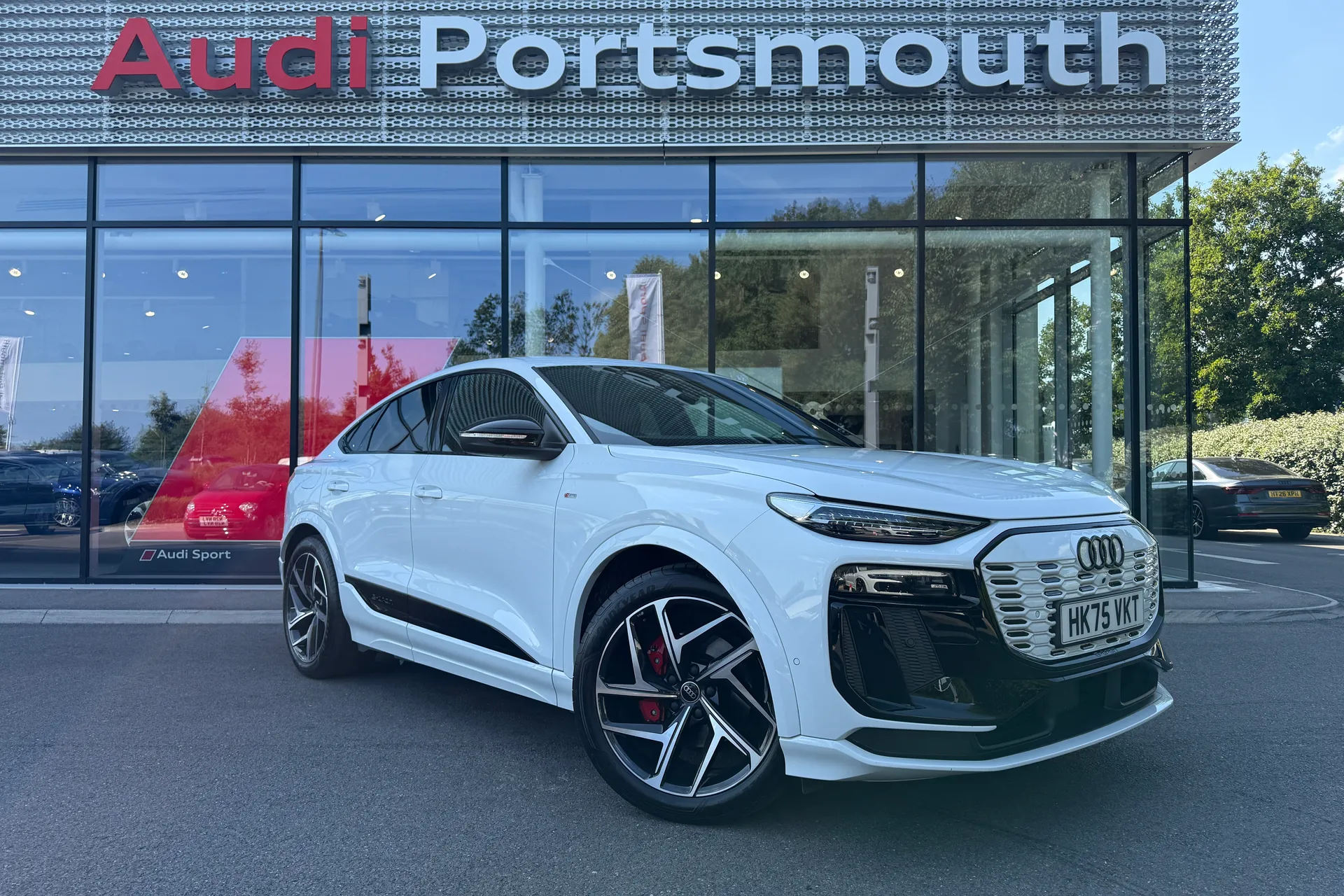 Audi Q6 focused image