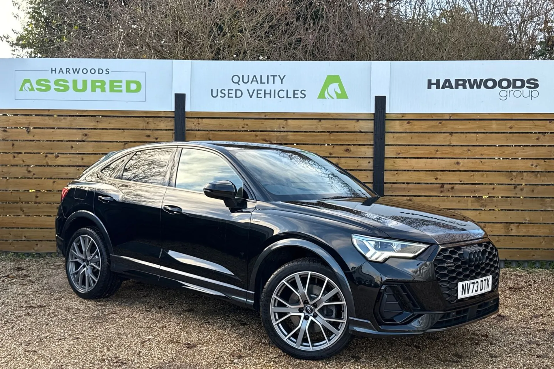 Audi Q3 focused image