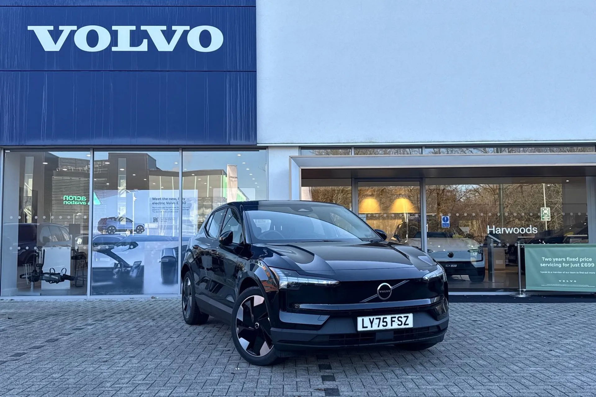 Volvo EX30 focused image