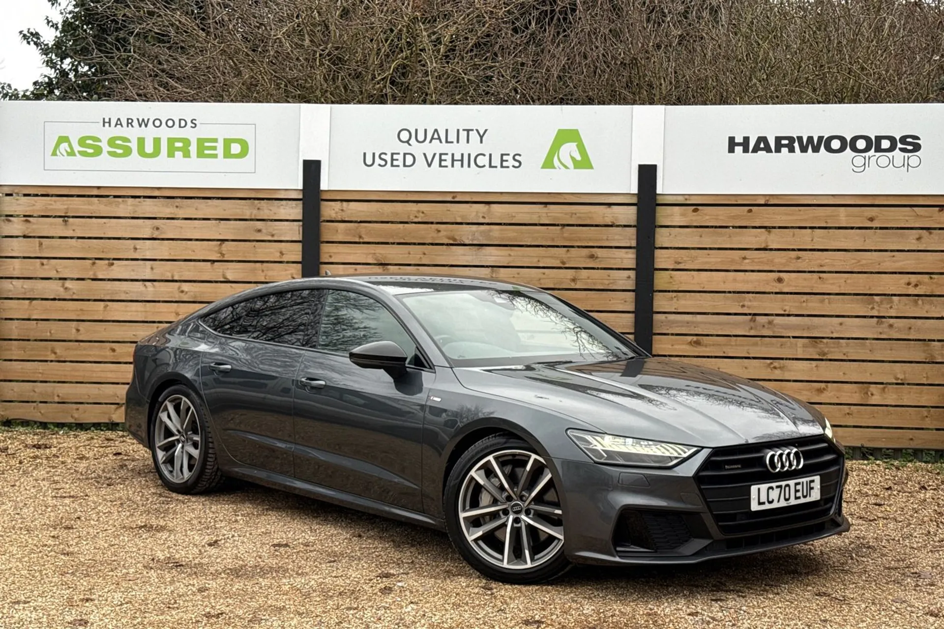 Audi A7 focused image