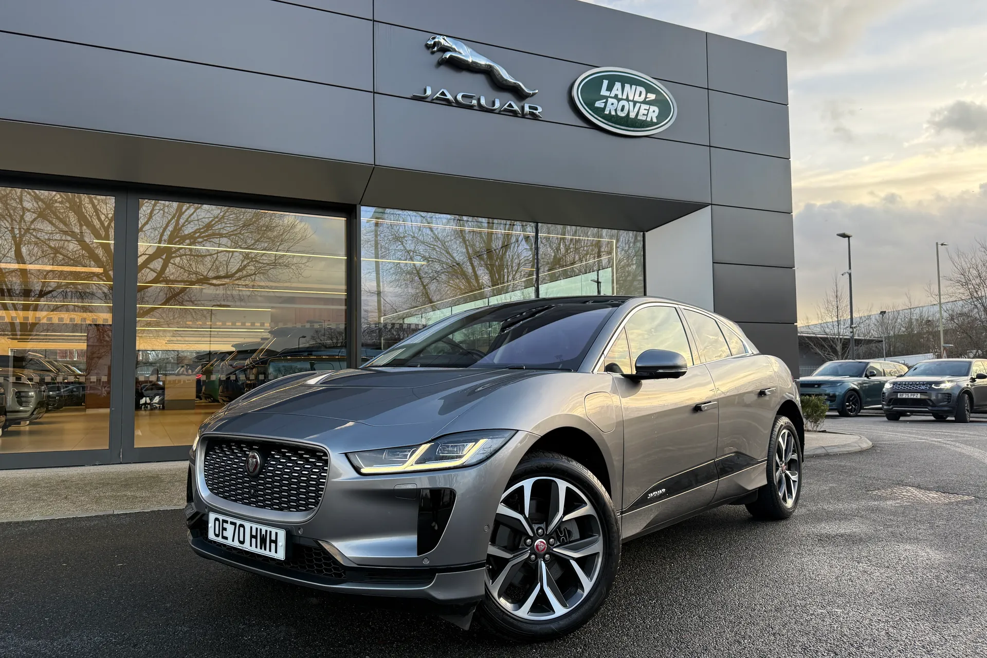 Jaguar I-PACE focused image