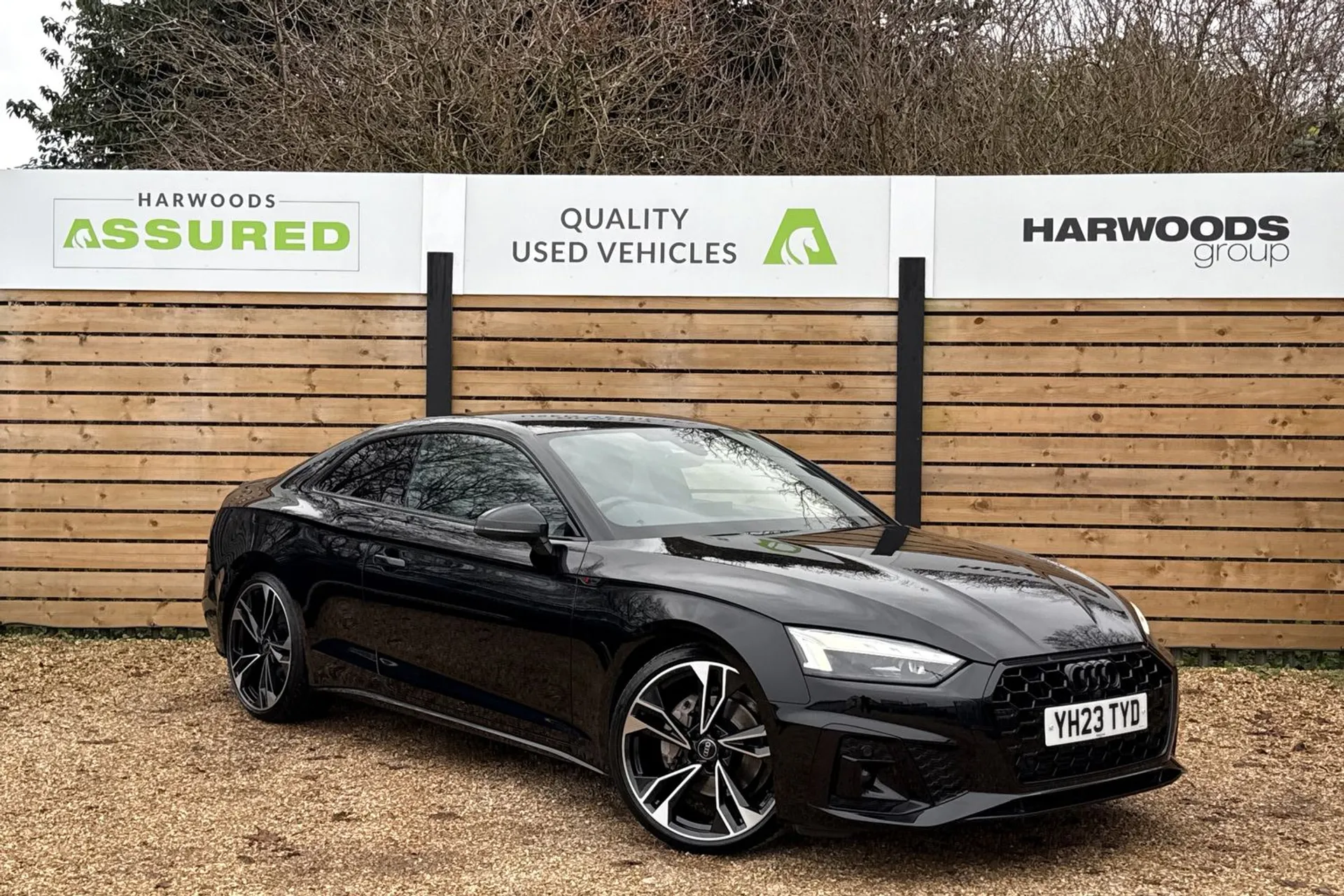 Audi A5 focused image