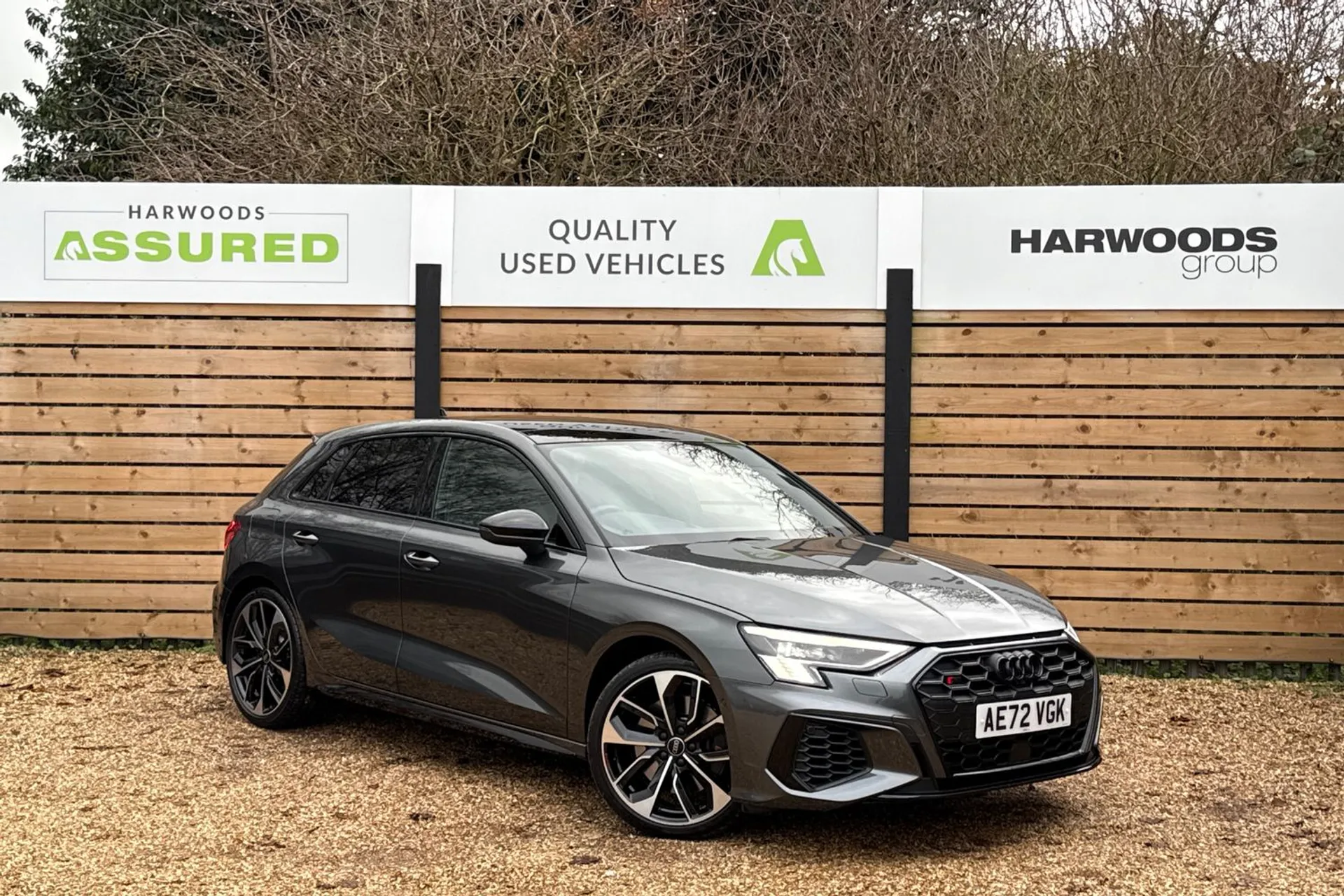 Audi A3 focused image