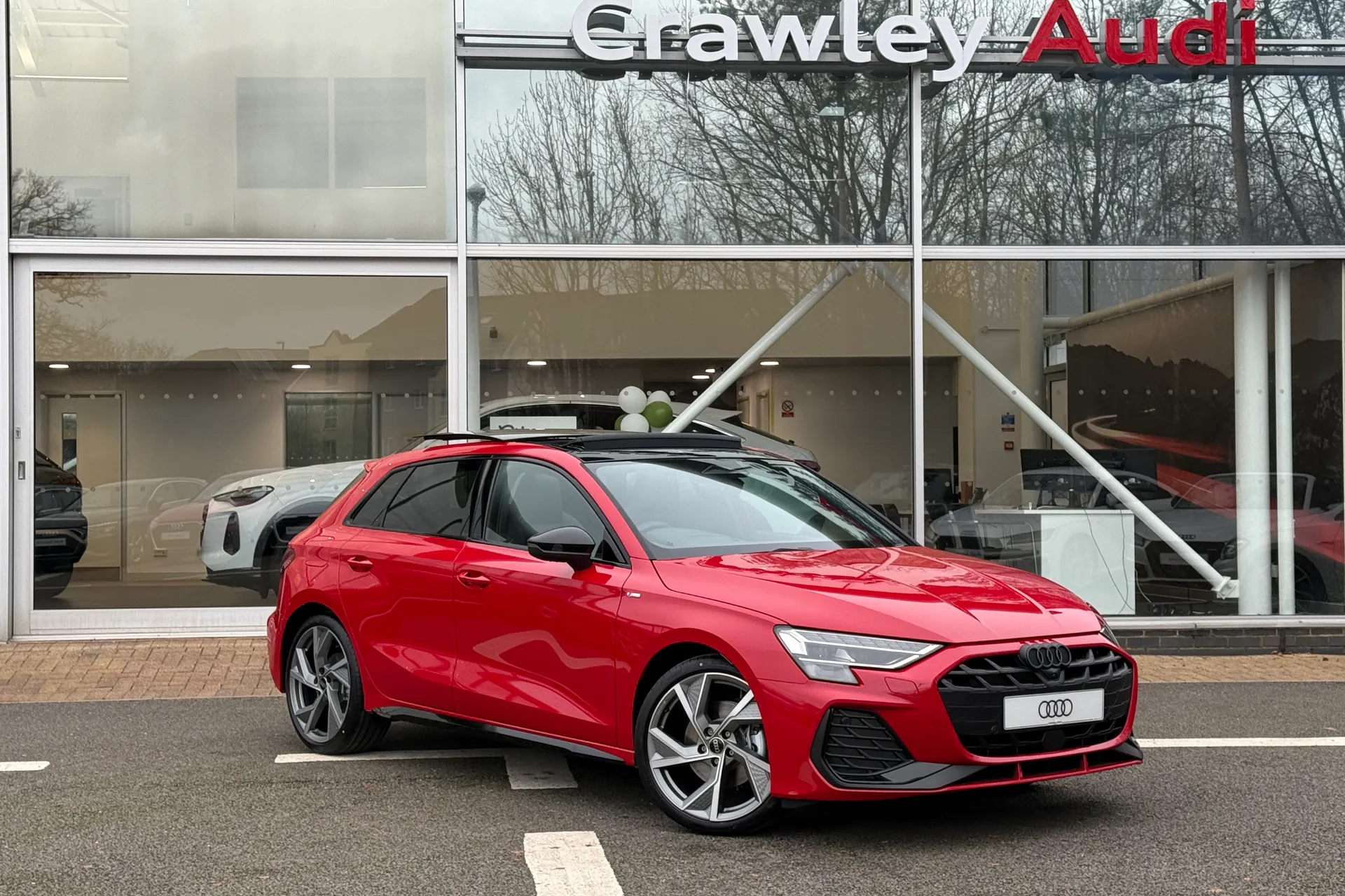 Audi A3 focused image