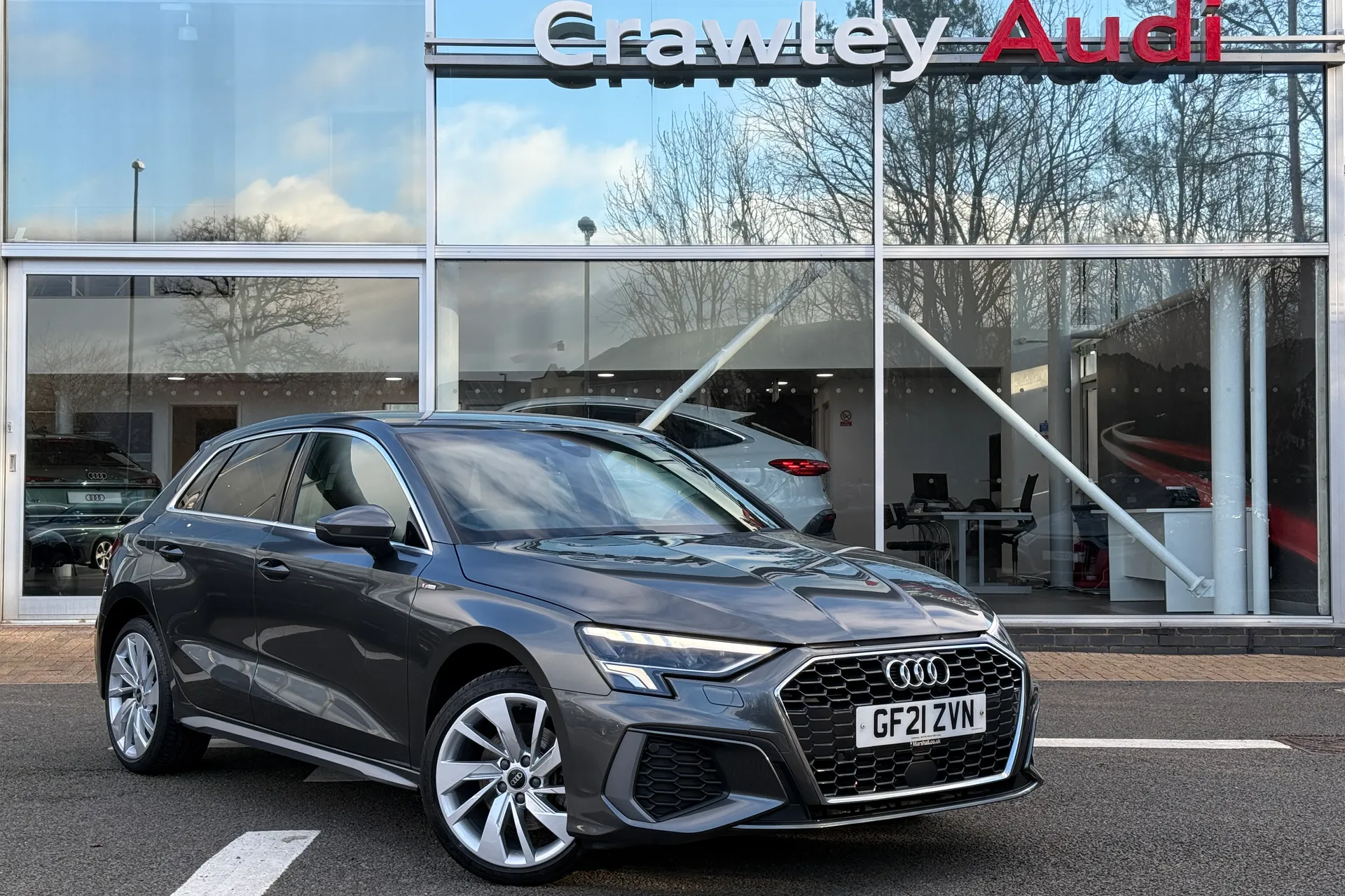 Audi A3 focused image