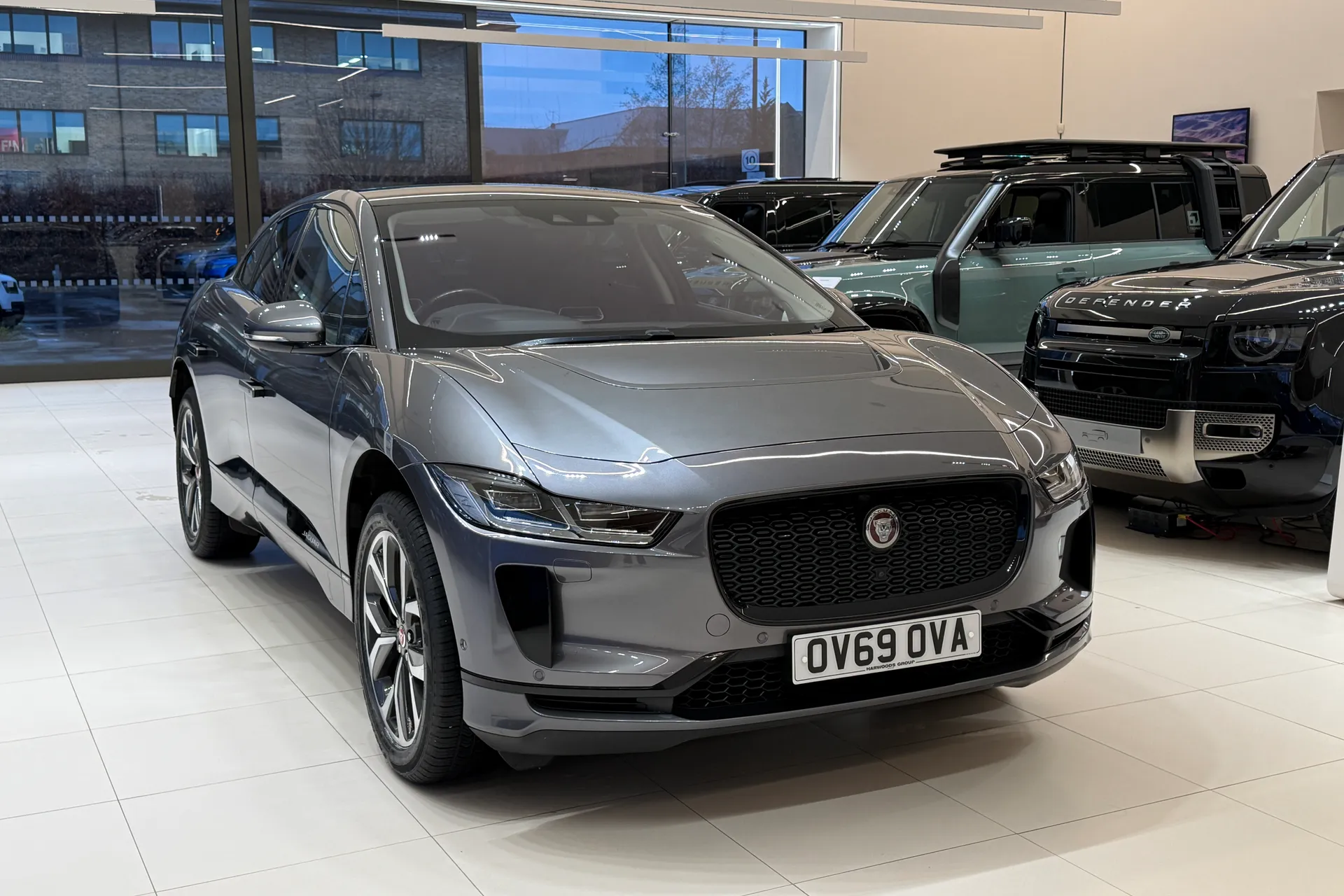 Jaguar I-PACE focused image
