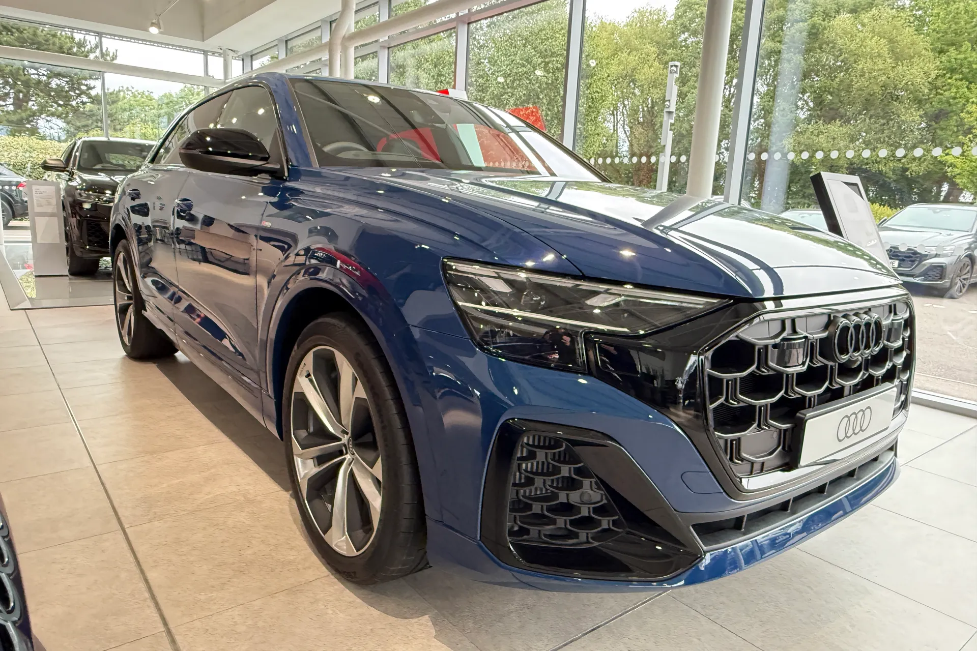 Audi Q8 focused image
