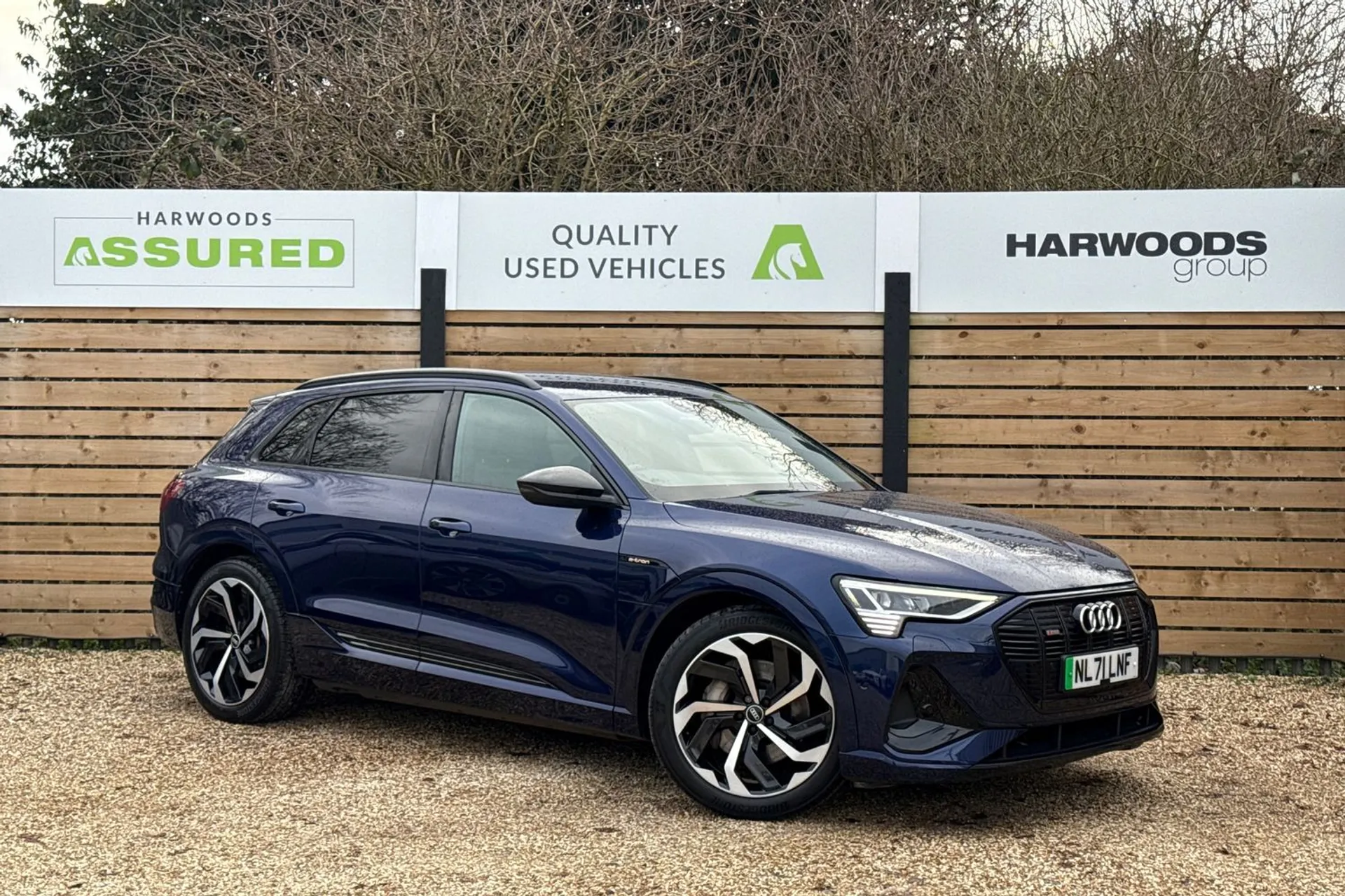 Audi e-tron focused image