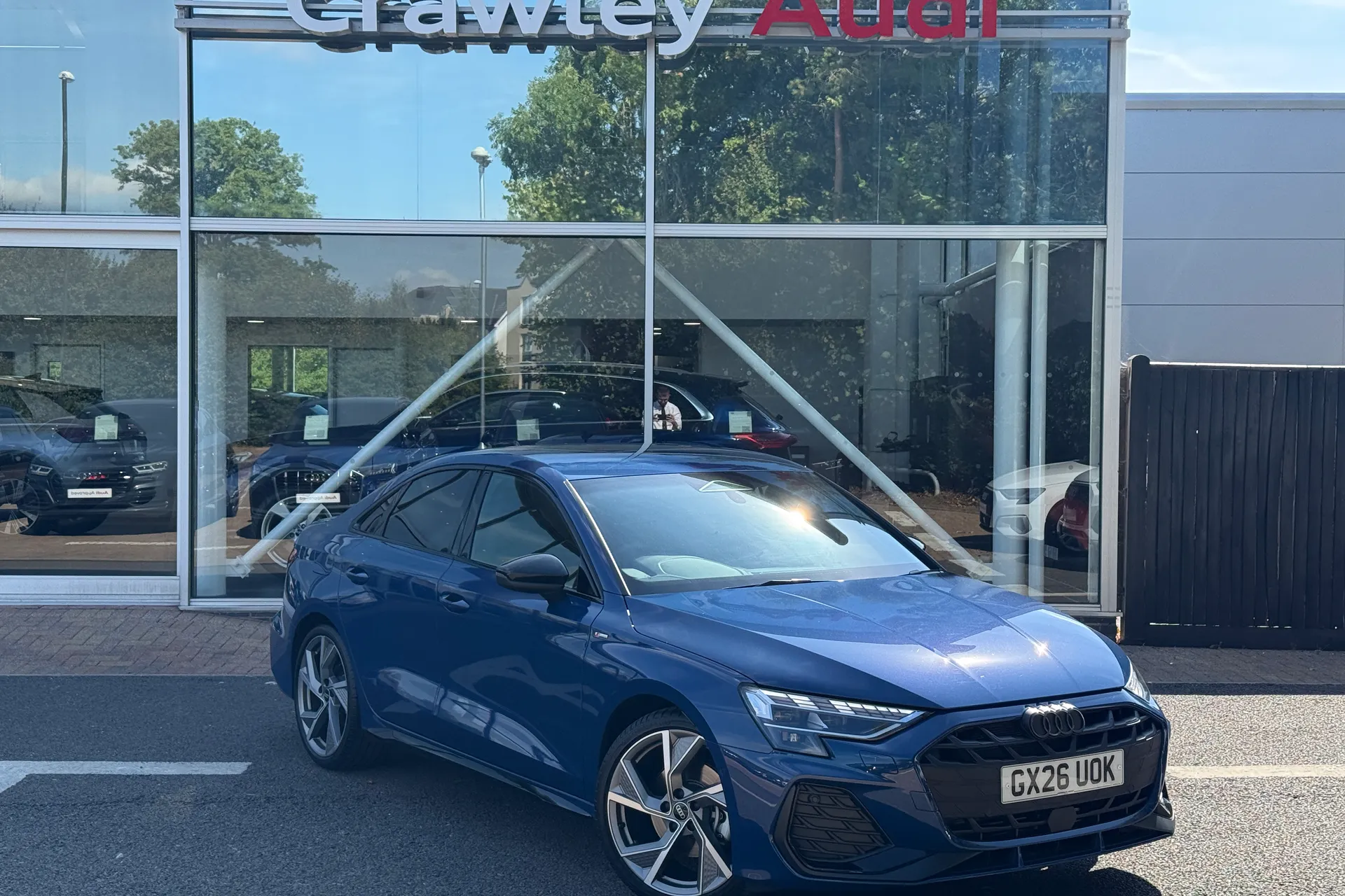 Audi A3 focused image