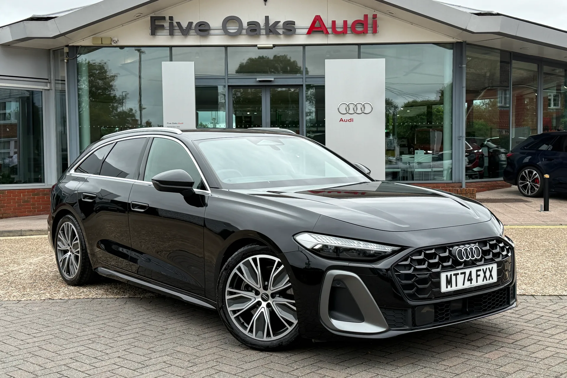 Audi A5 focused image