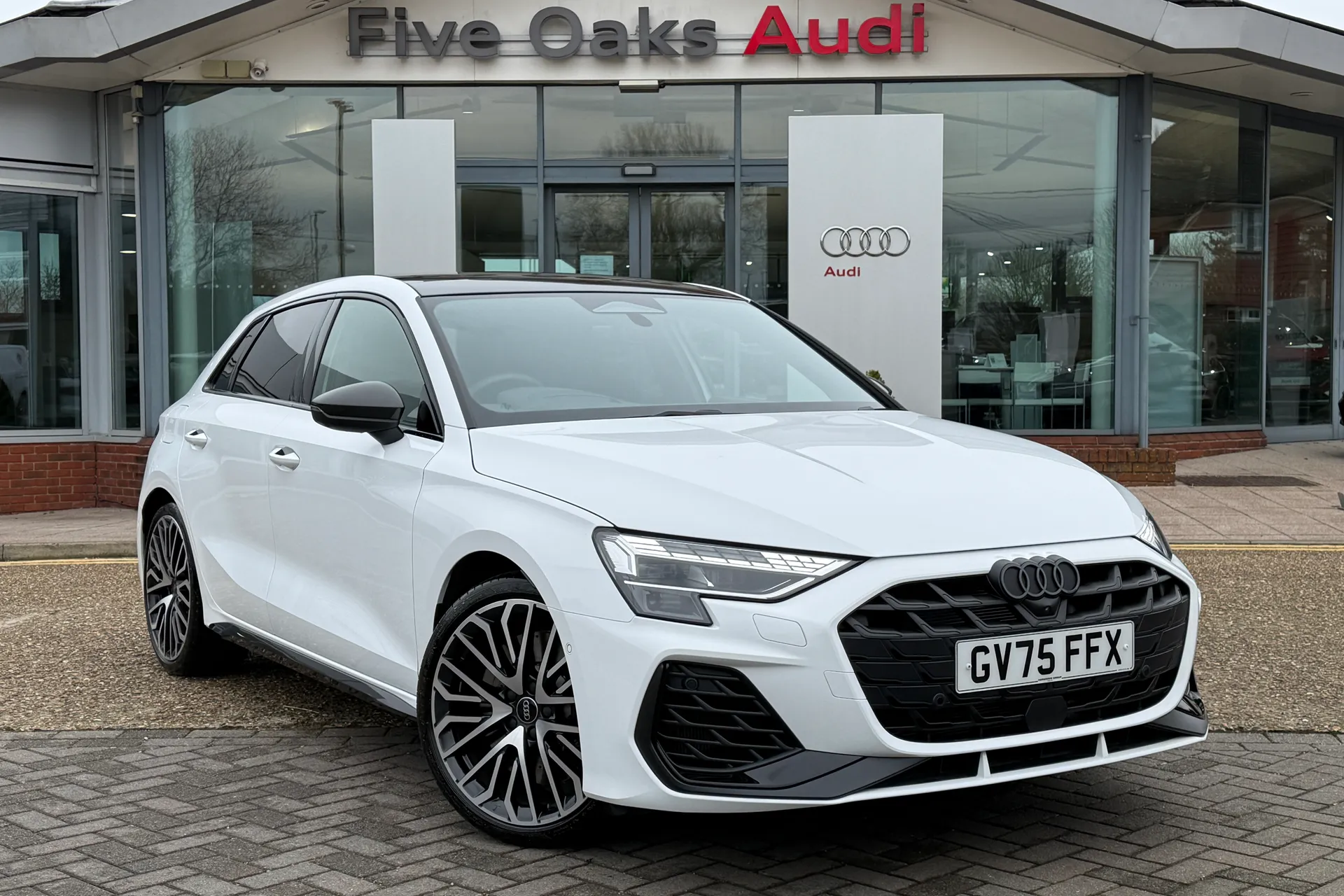 Audi A3 focused image