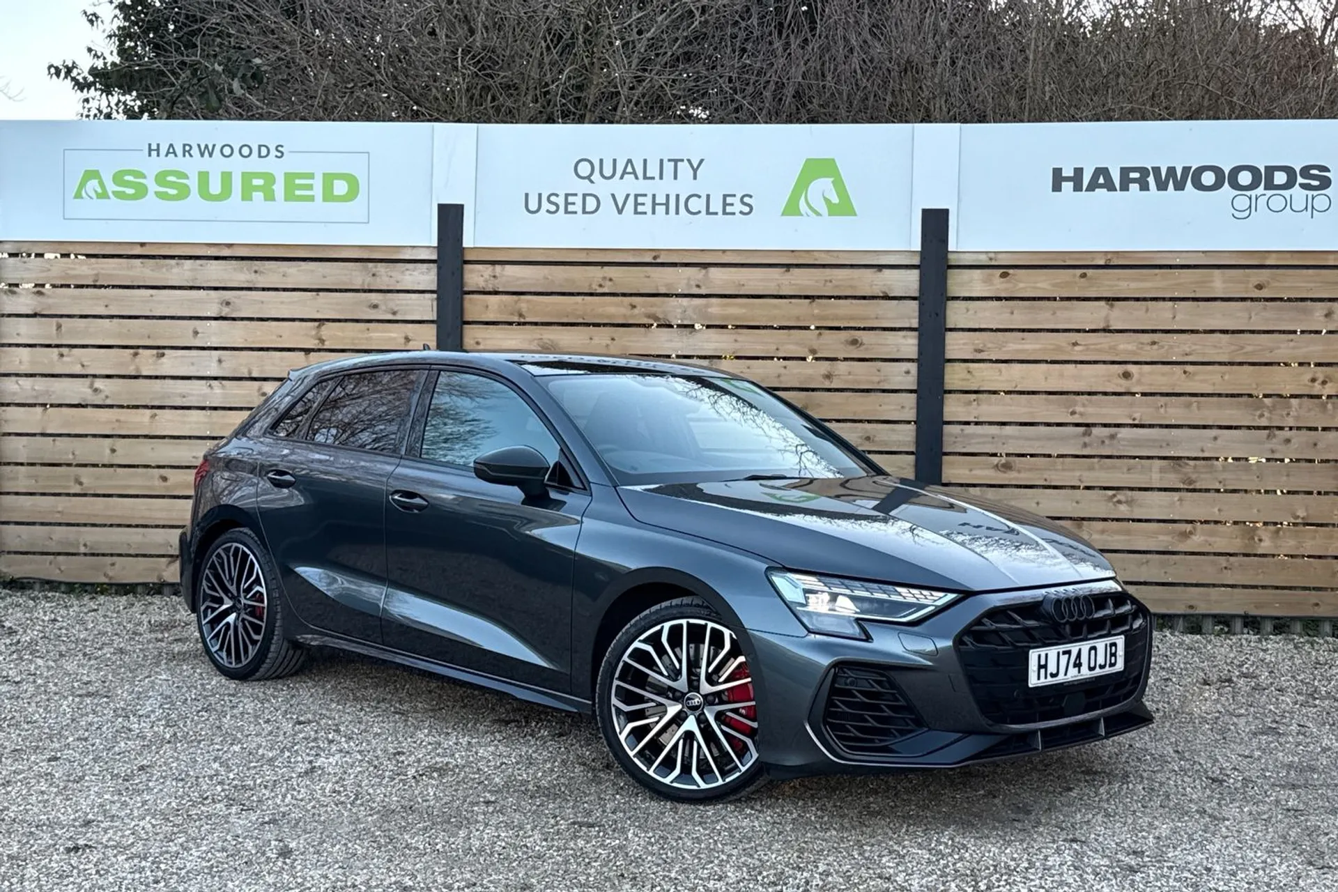 Audi A3 focused image