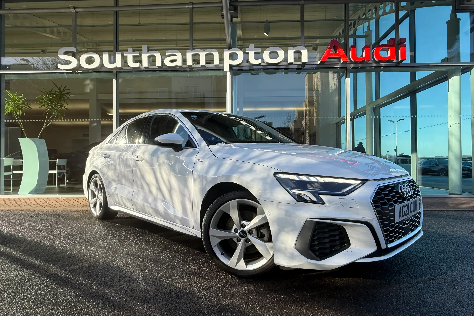 Audi A3 focused image