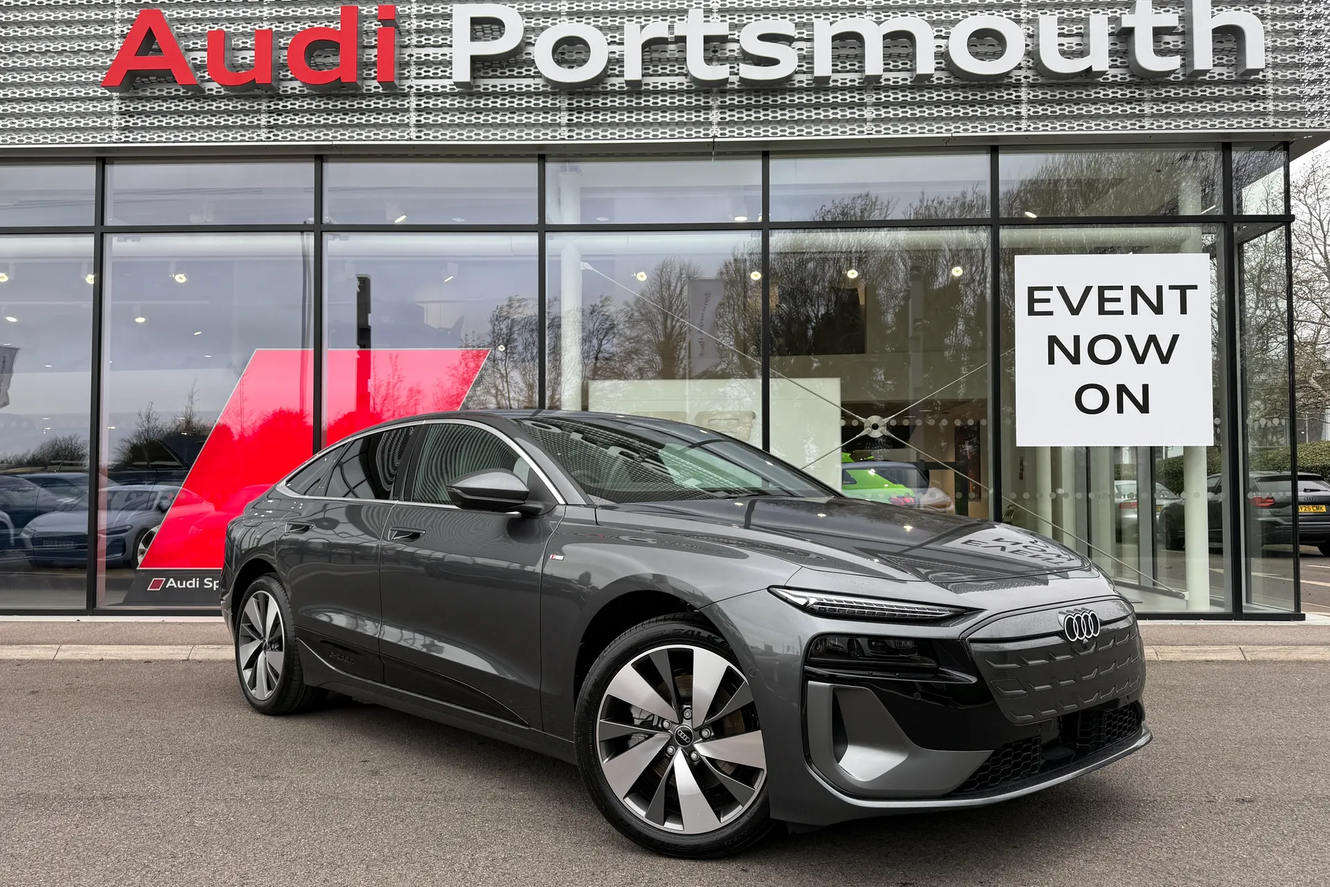 Audi A6 focused image