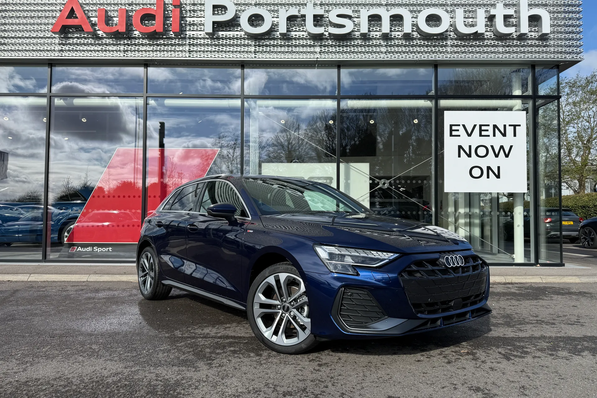 Audi A3 focused image