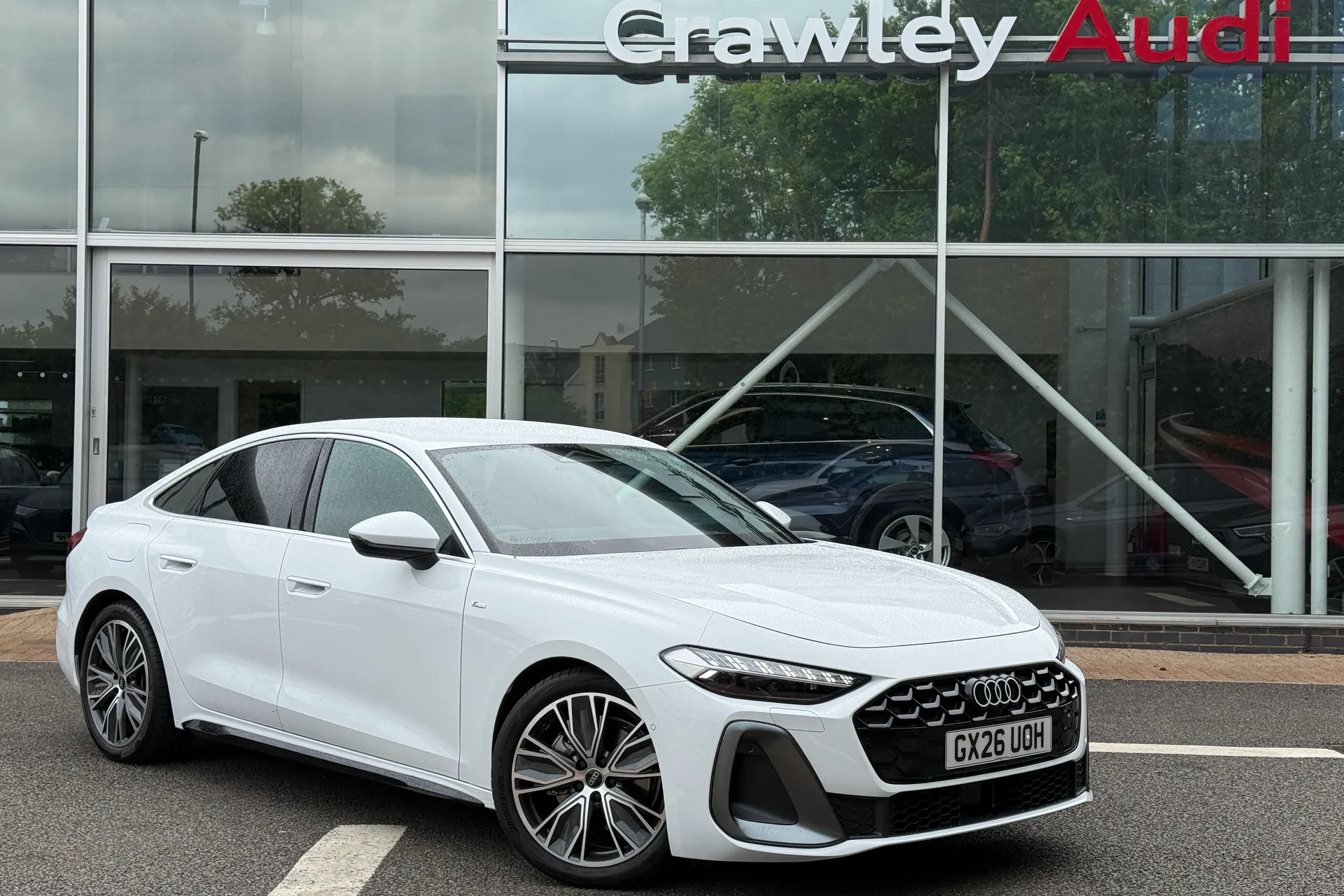 Audi A5 focused image