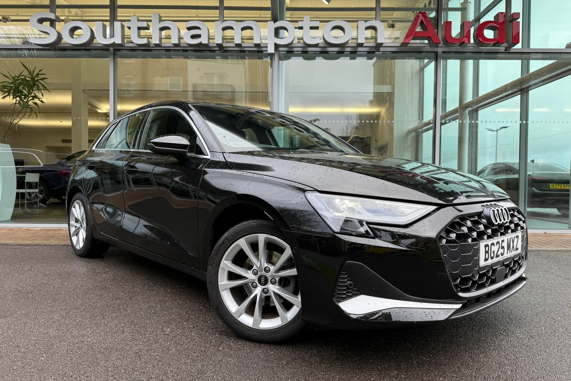 Audi A3 focused image