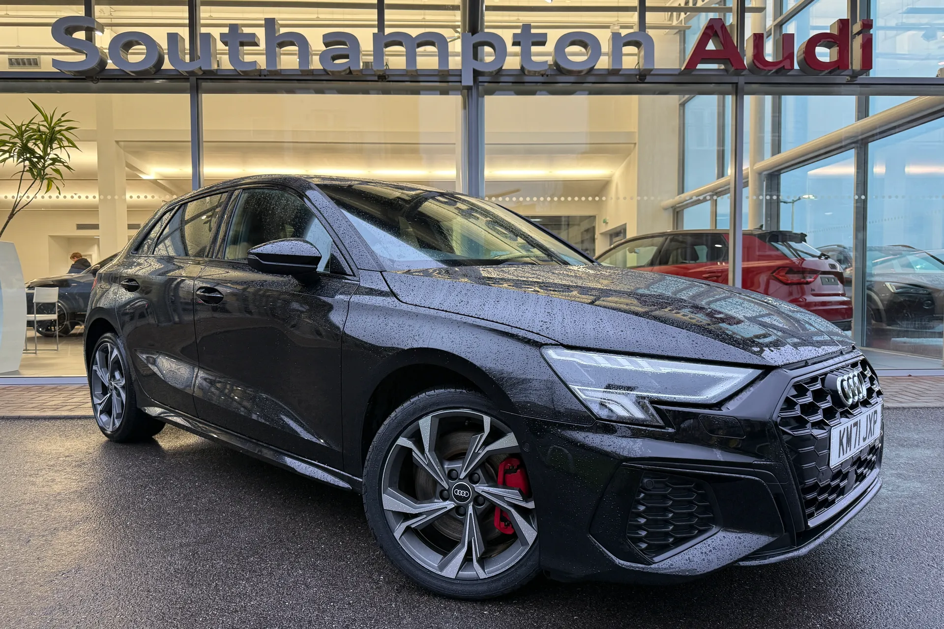 Audi A3 focused image