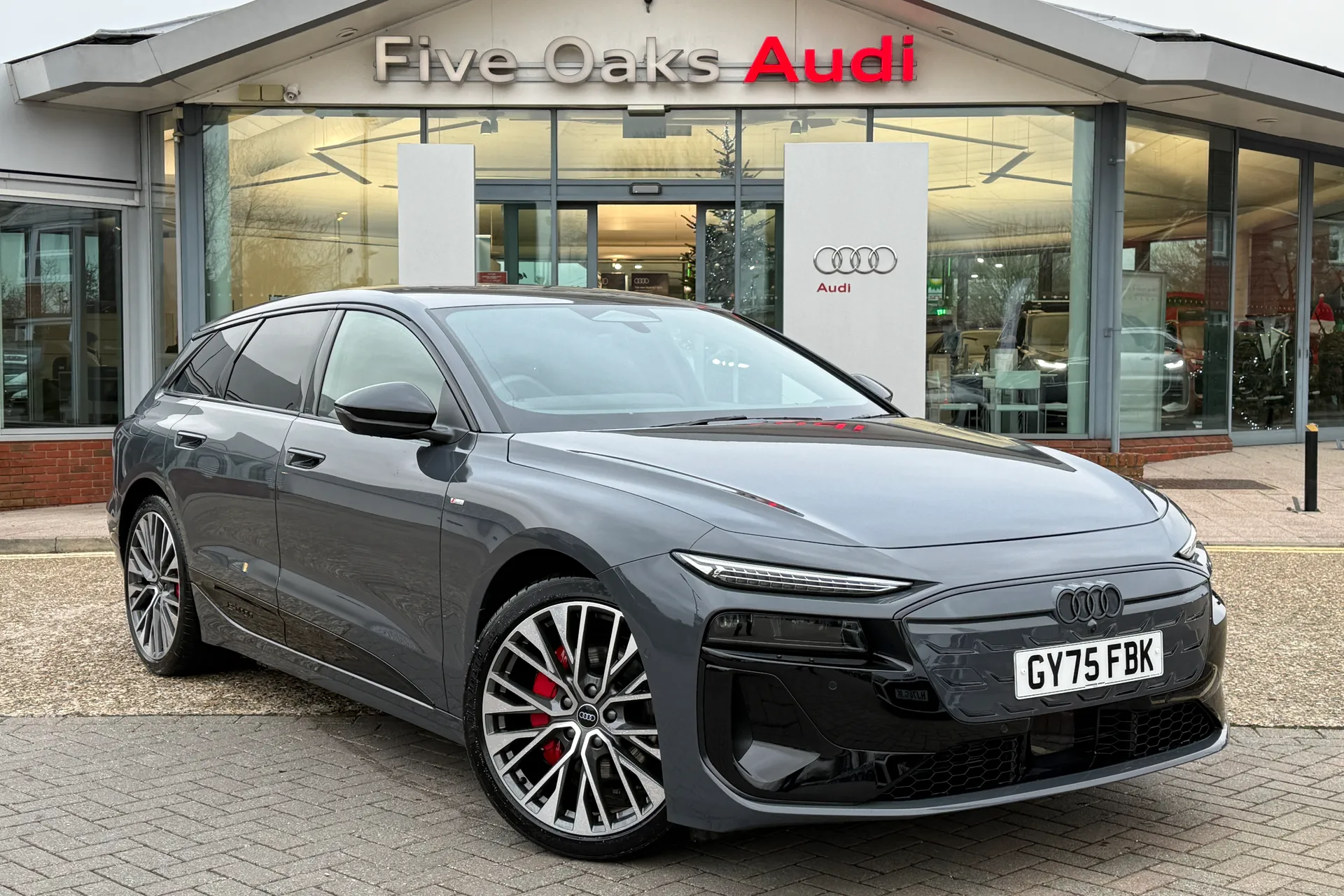 Audi A6 focused image