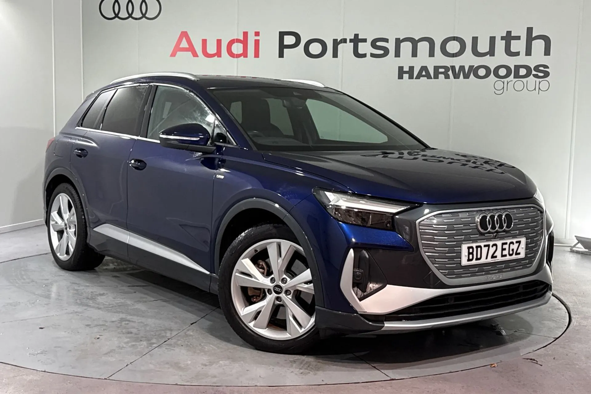 Audi Q4 focused image