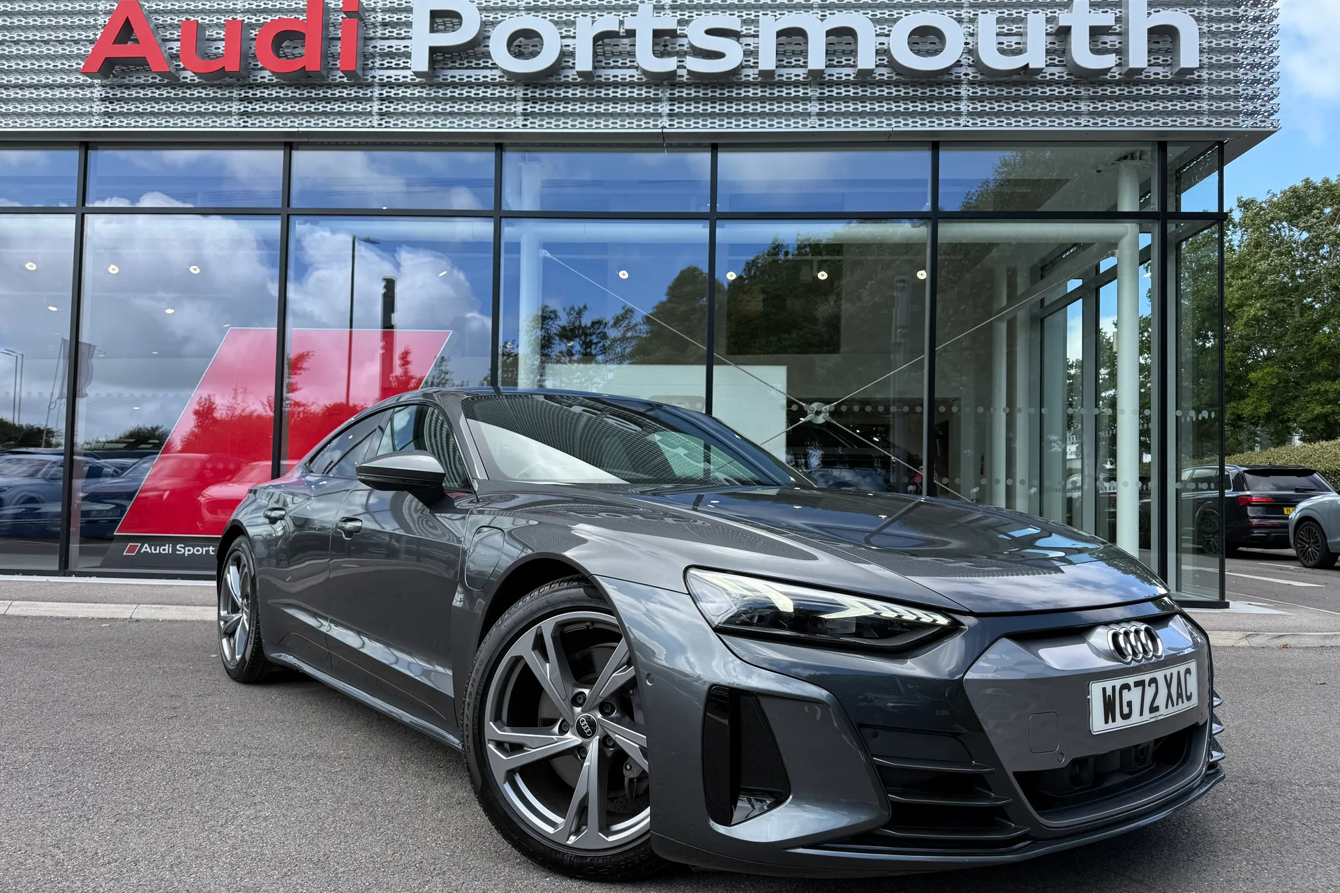 Audi e-tron GT focused image