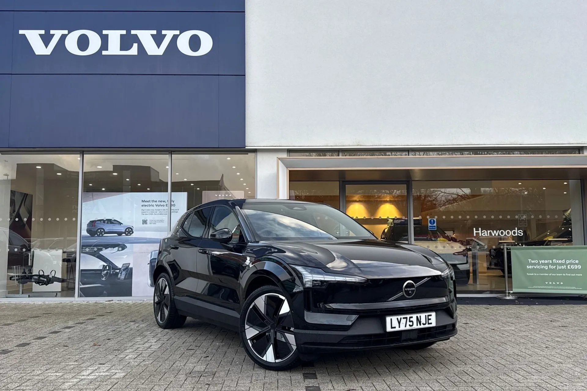 Volvo EX30 focused image