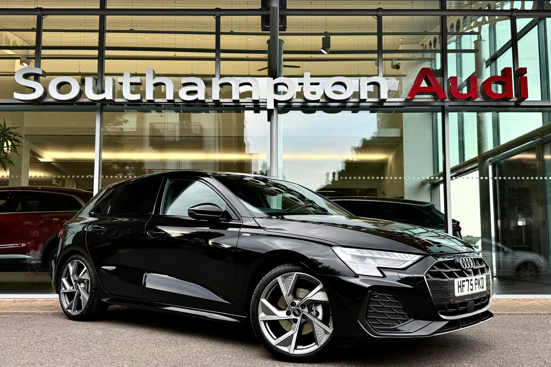 Audi A3 focused image