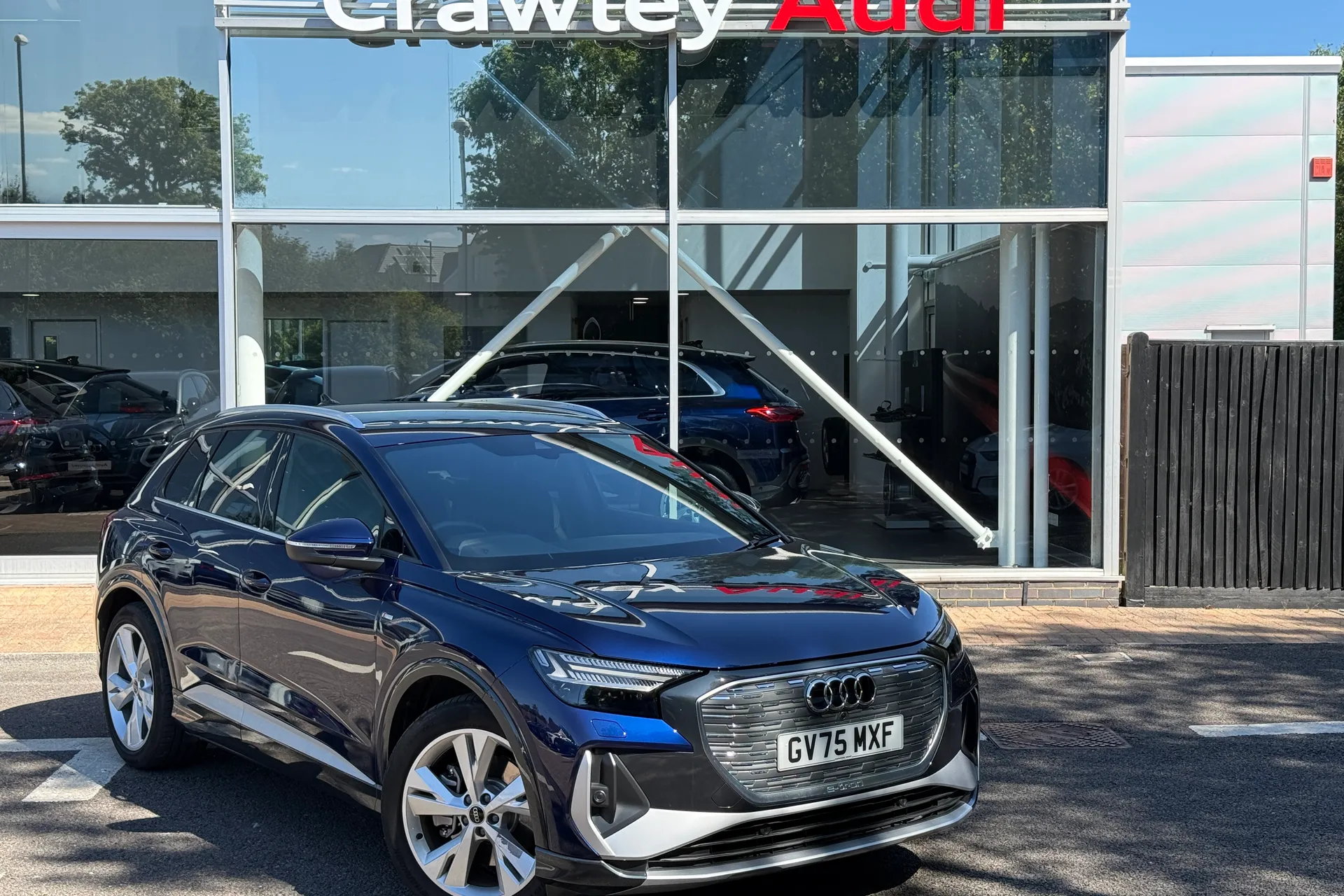 Audi Q4 focused image