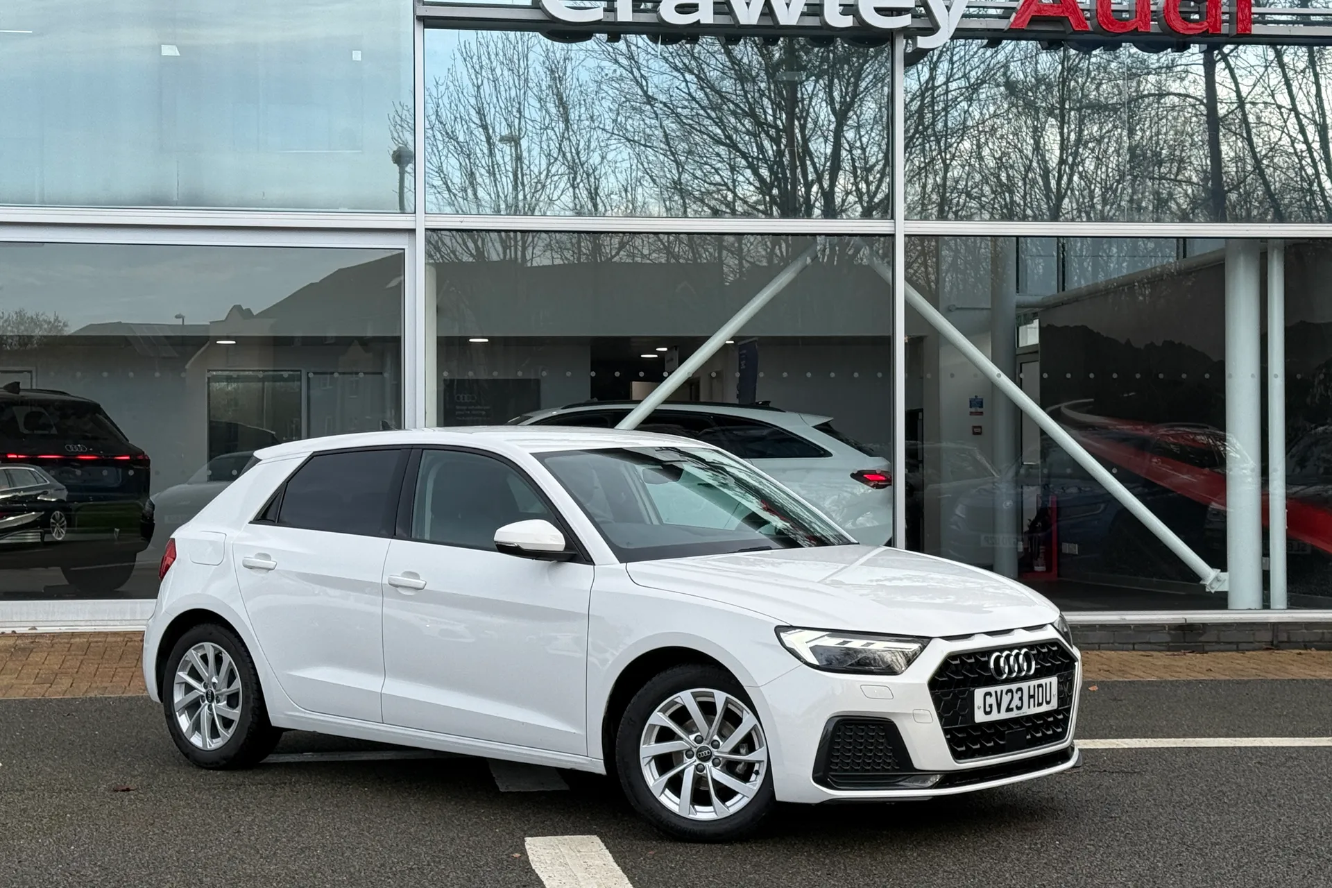 Audi A1 focused image