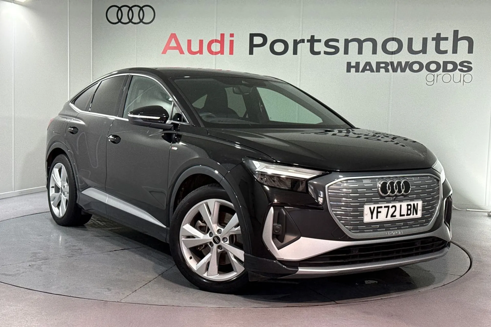 Audi Q4 focused image