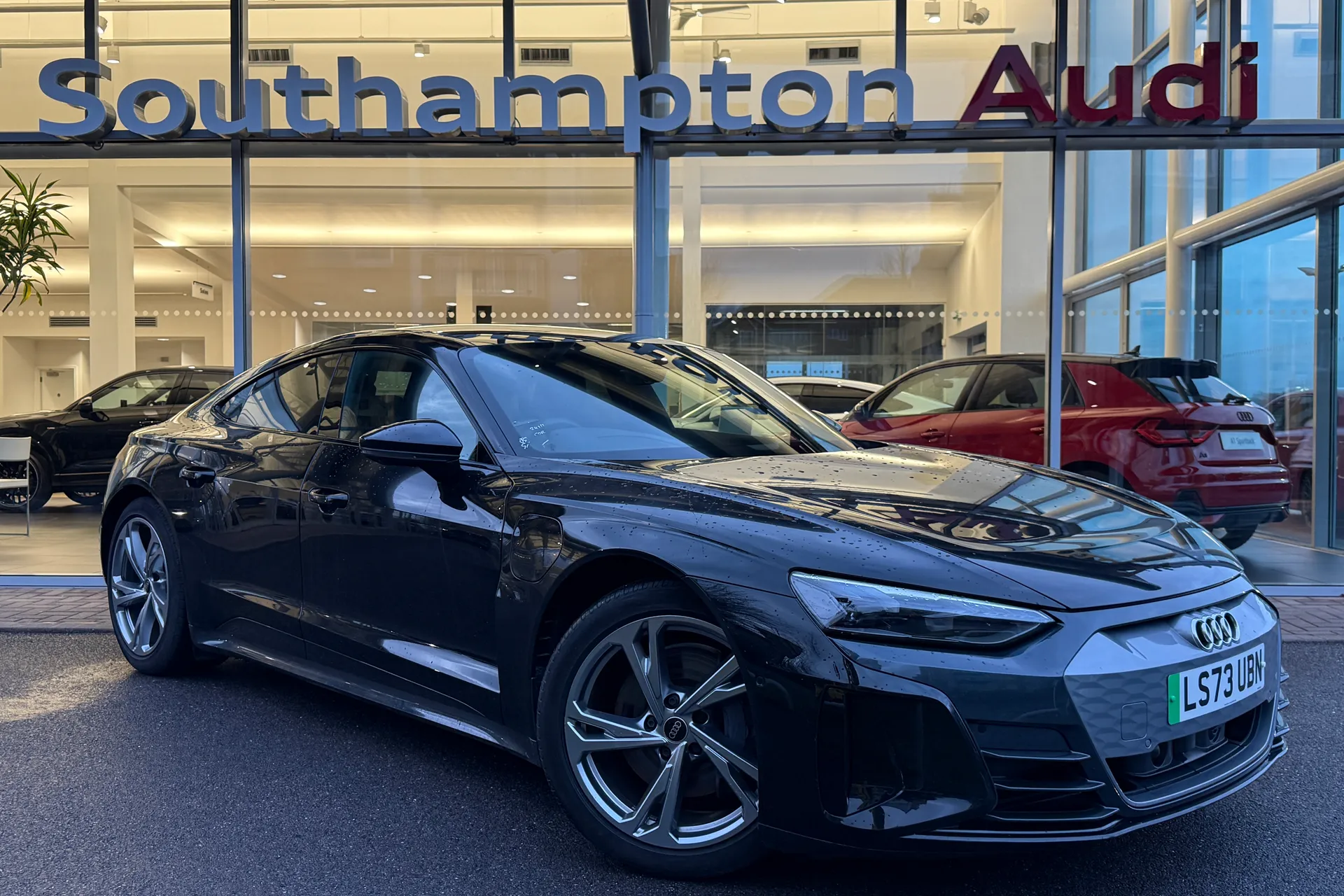 Audi e-tron GT focused image