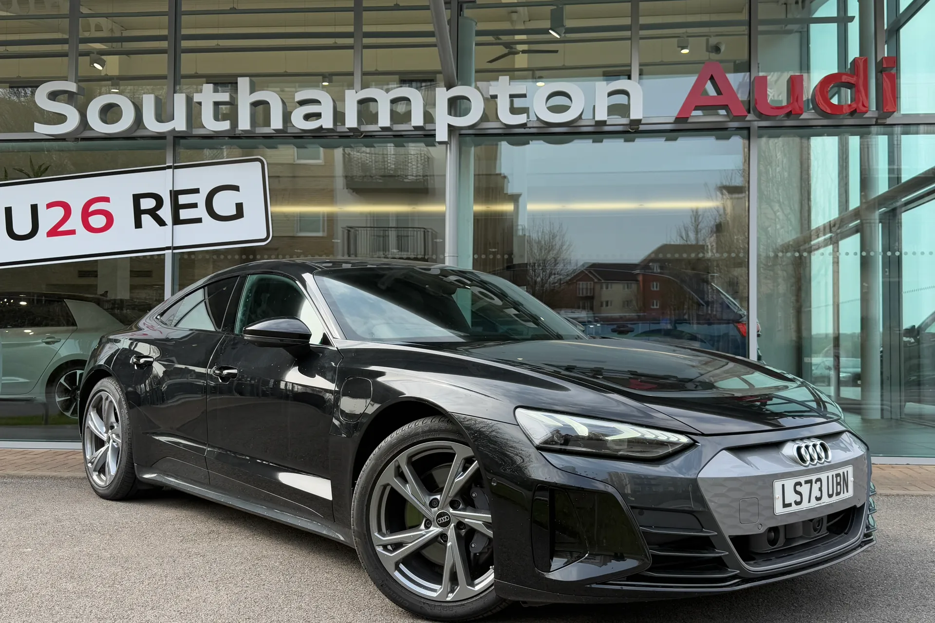 Audi e-tron GT focused image