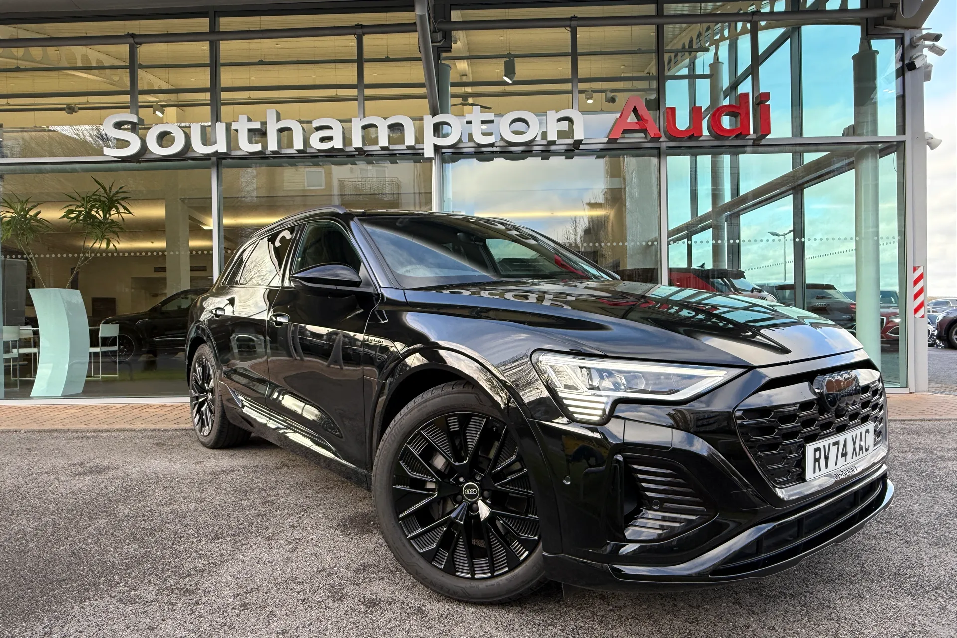 Audi Q8 focused image