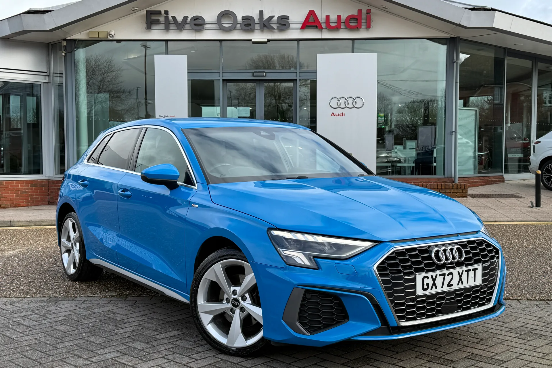 Audi A3 focused image