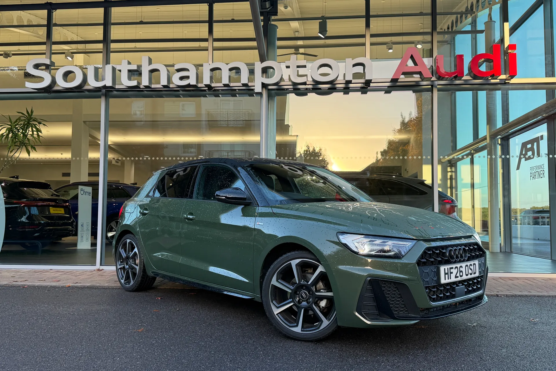 Audi A1 focused image
