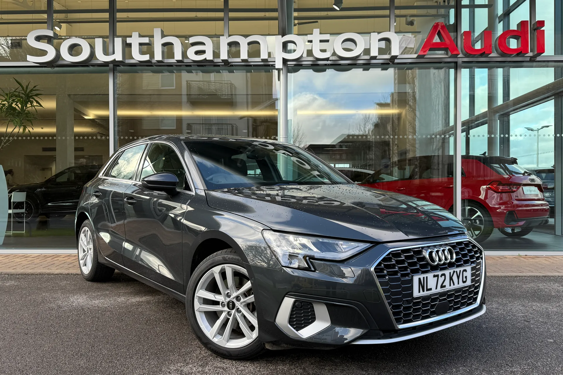 Audi A3 focused image