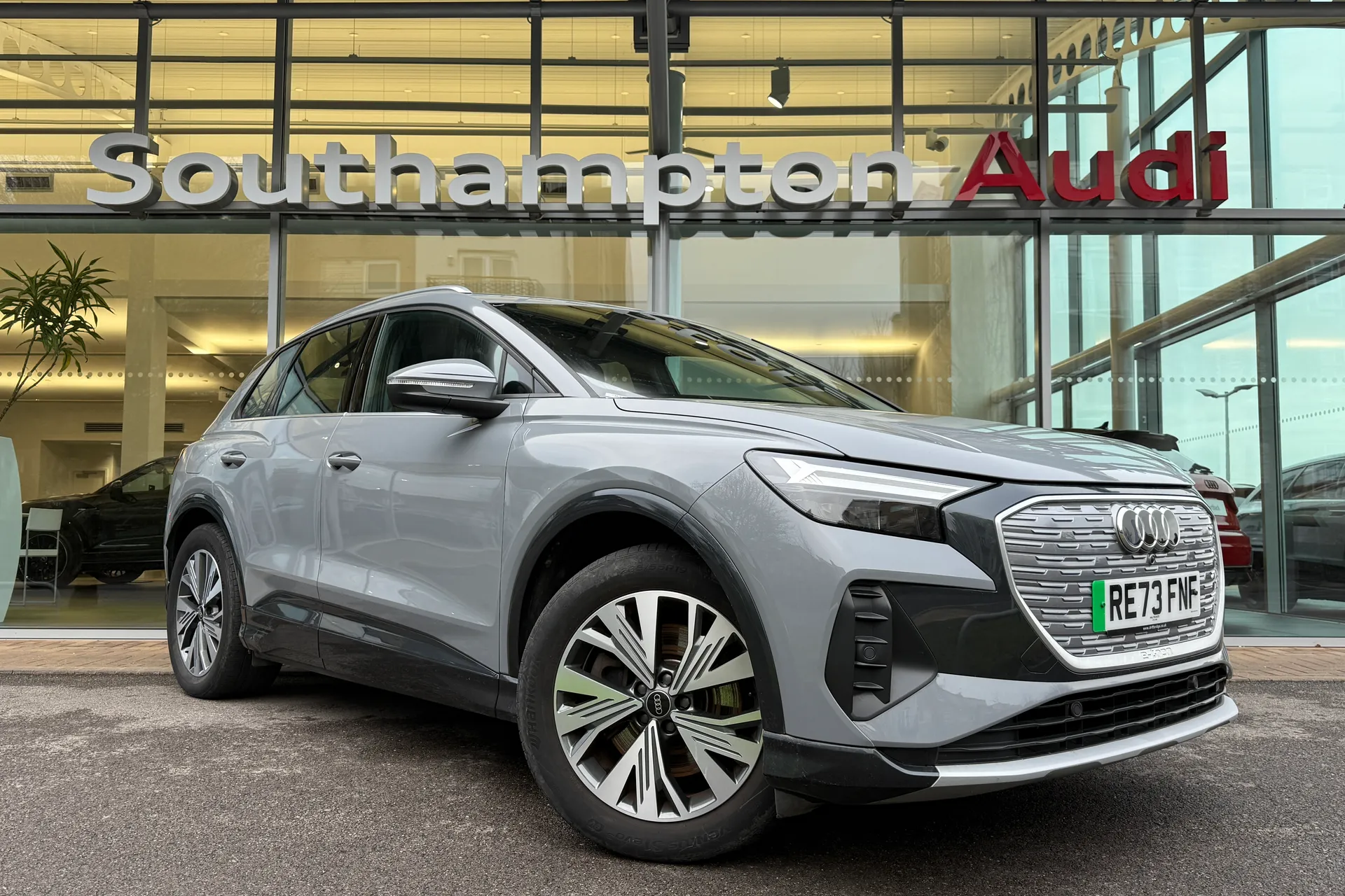 Audi Q4 focused image