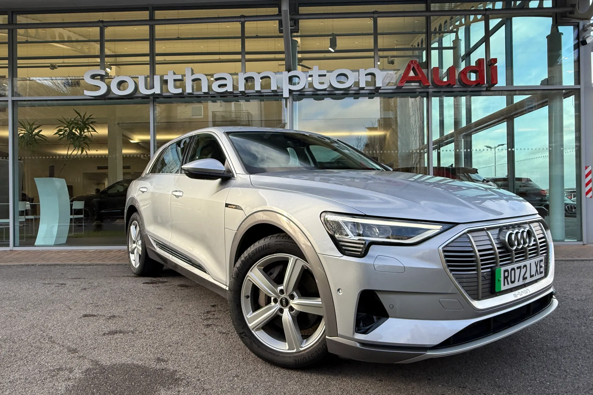 Audi e-tron focused image