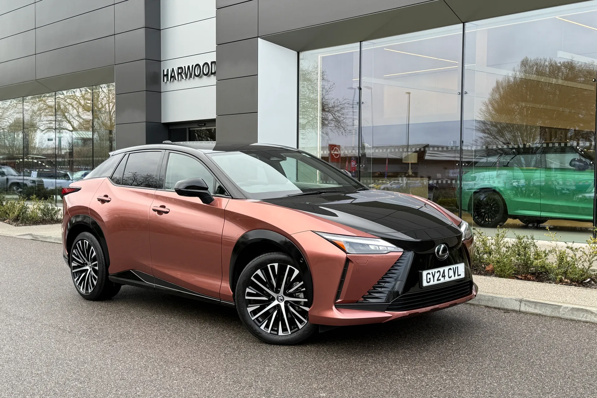 LEXUS RZ focused image