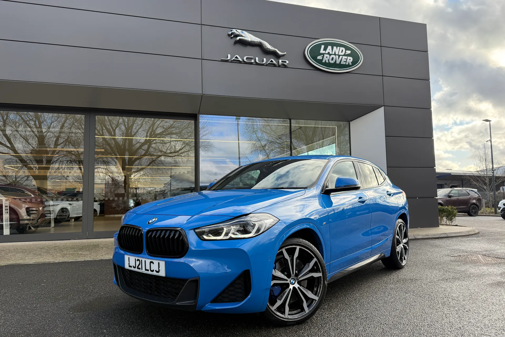 BMW X2 focused image