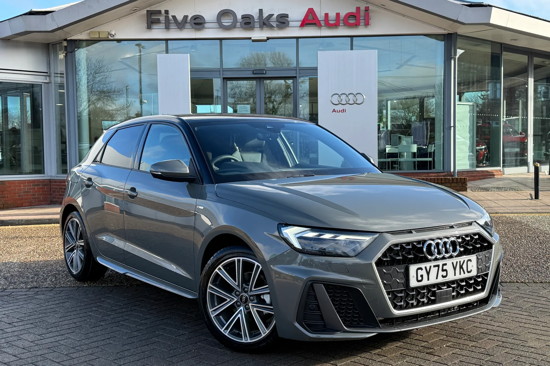 Audi A1 focused image