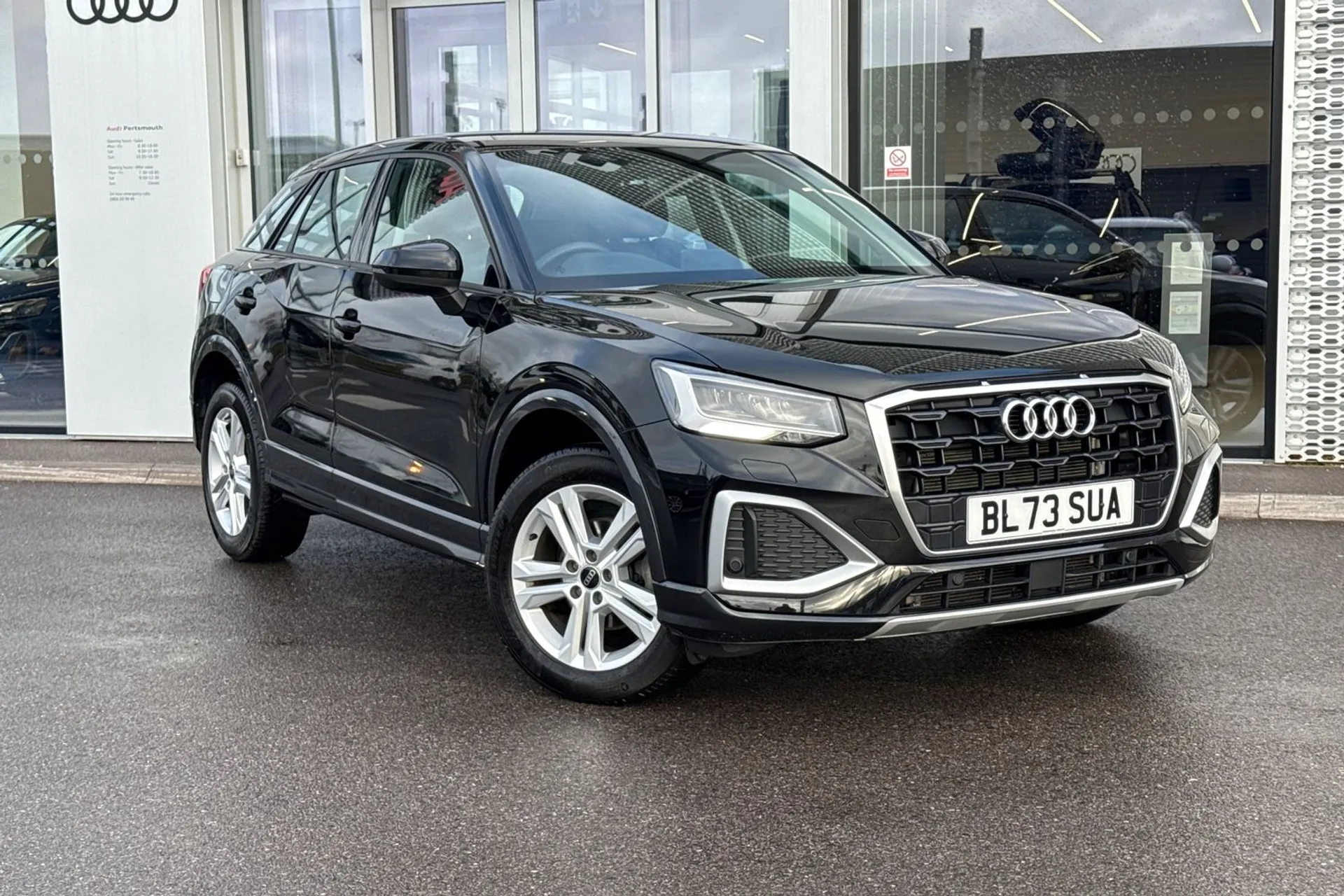 Audi Q2 focused image
