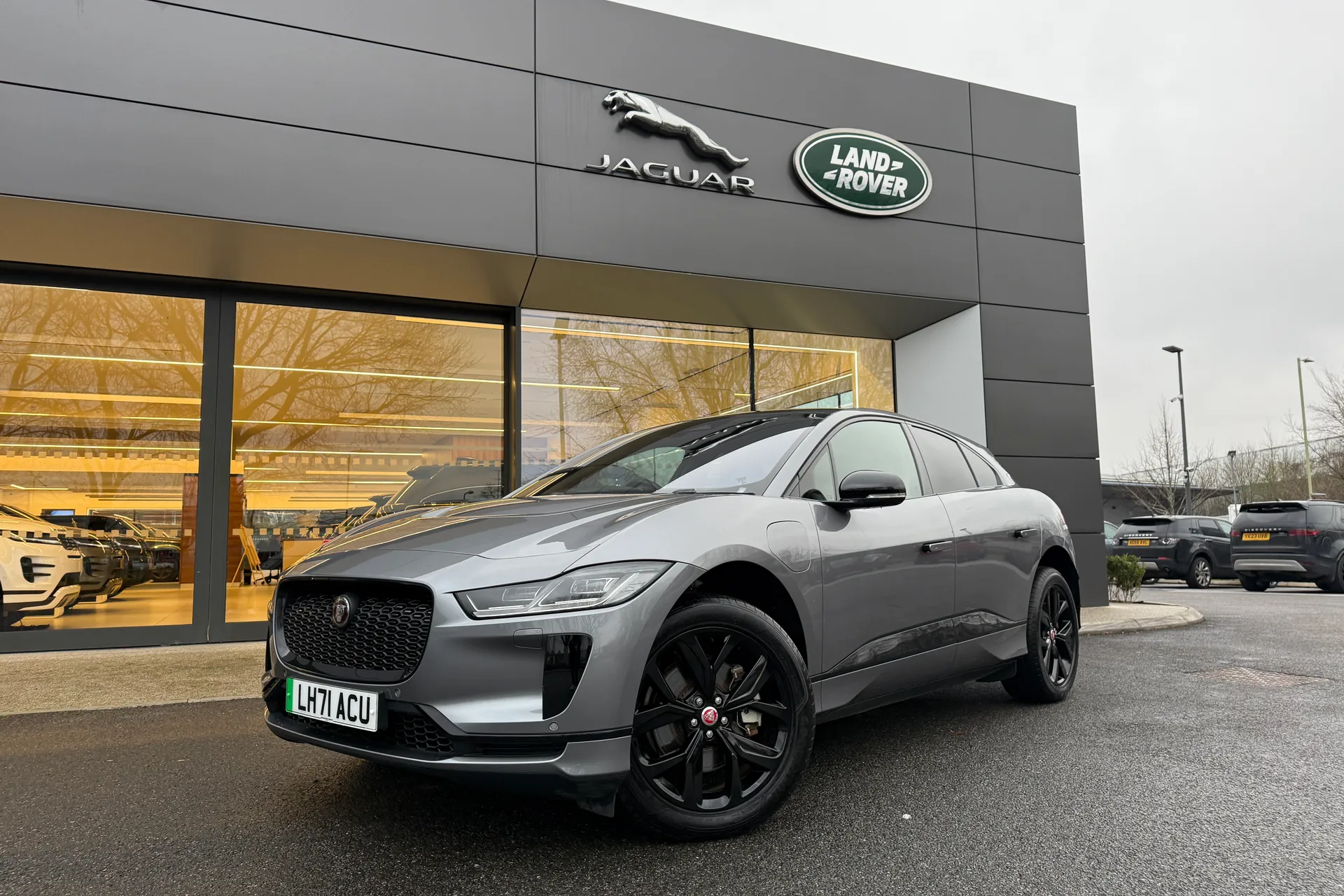 Jaguar I-PACE focused image