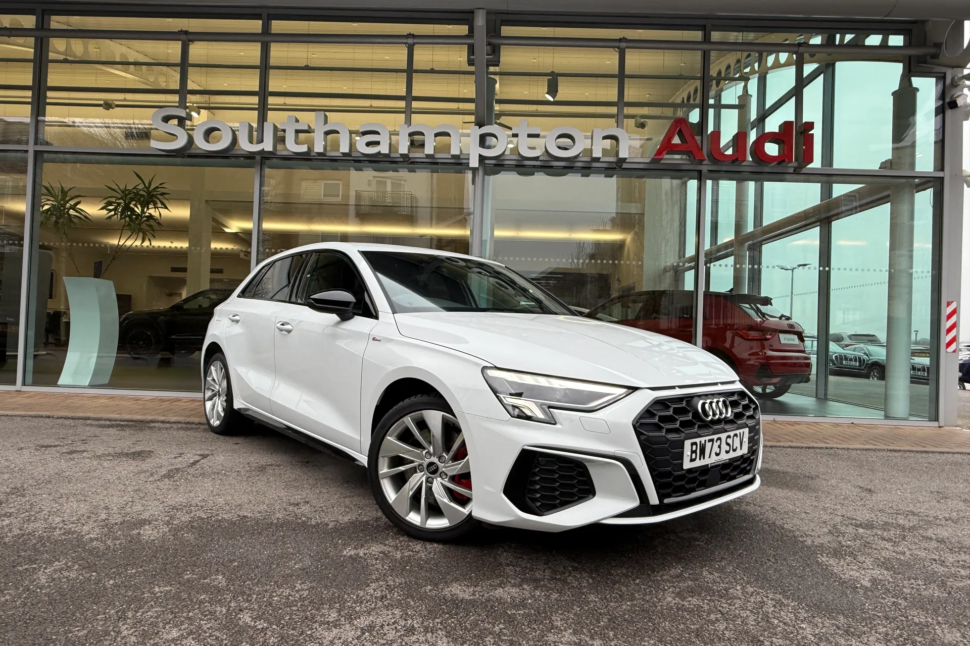 Audi A3 focused image
