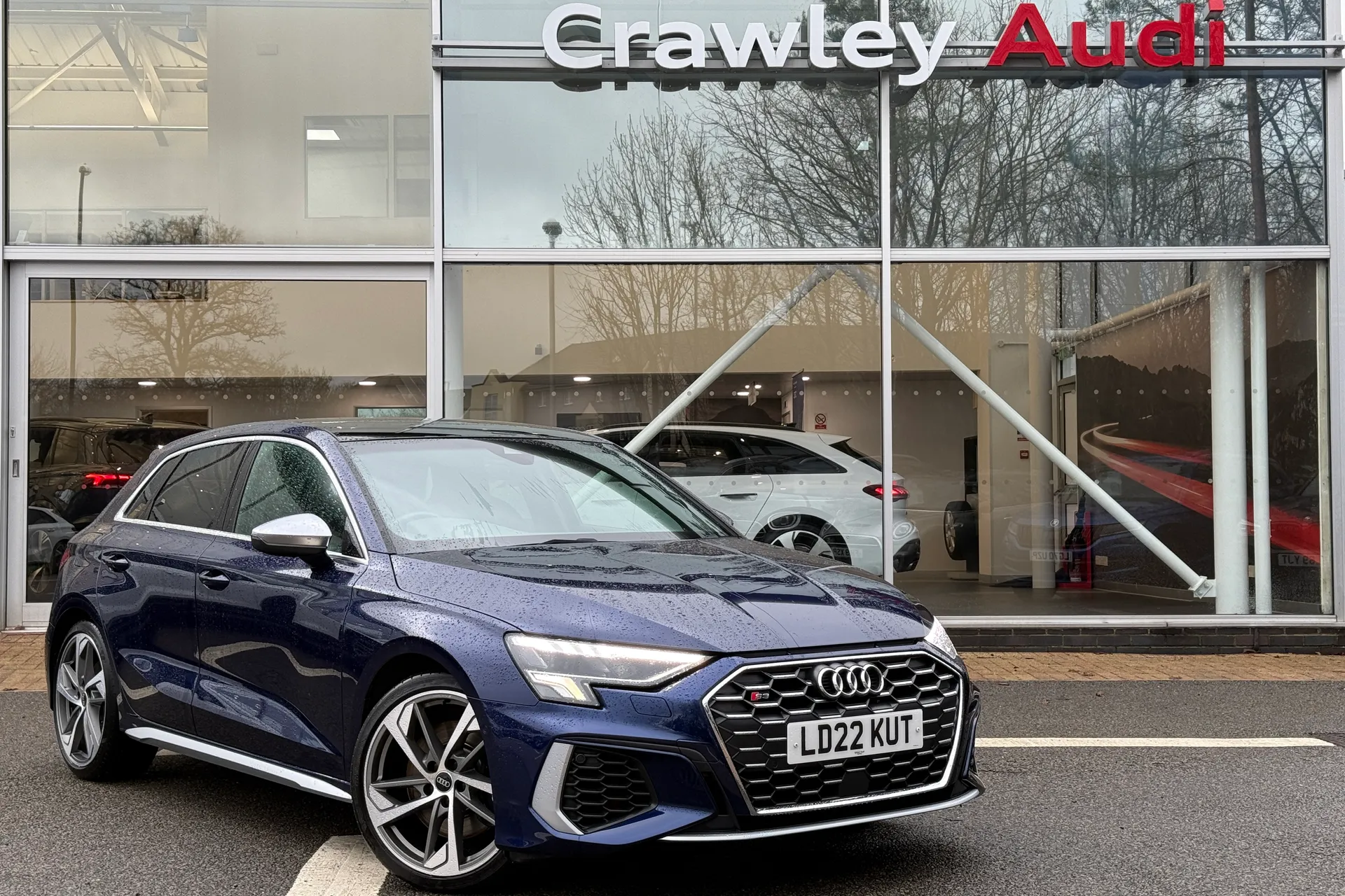 Audi A3 focused image